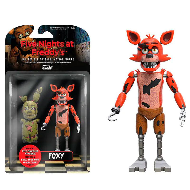 Five Nights at Freddys Foxy Akčná figúrka produktová fotografia