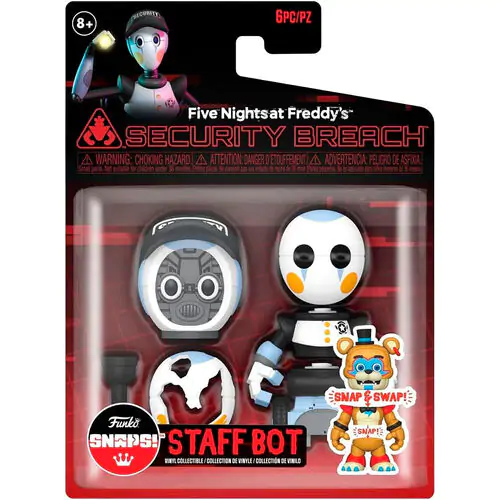 Snaps! figúrka Staff Bot Five Nights at Freddys produktová fotografia
