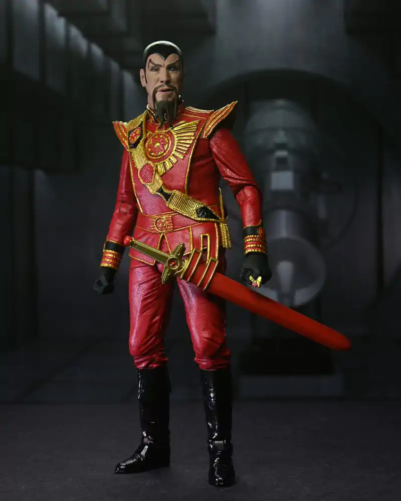 Flash Gordon (1980) Akčná figúrka Ultimate Ming (červená vojenská uniforma) 18 cm termékfotó