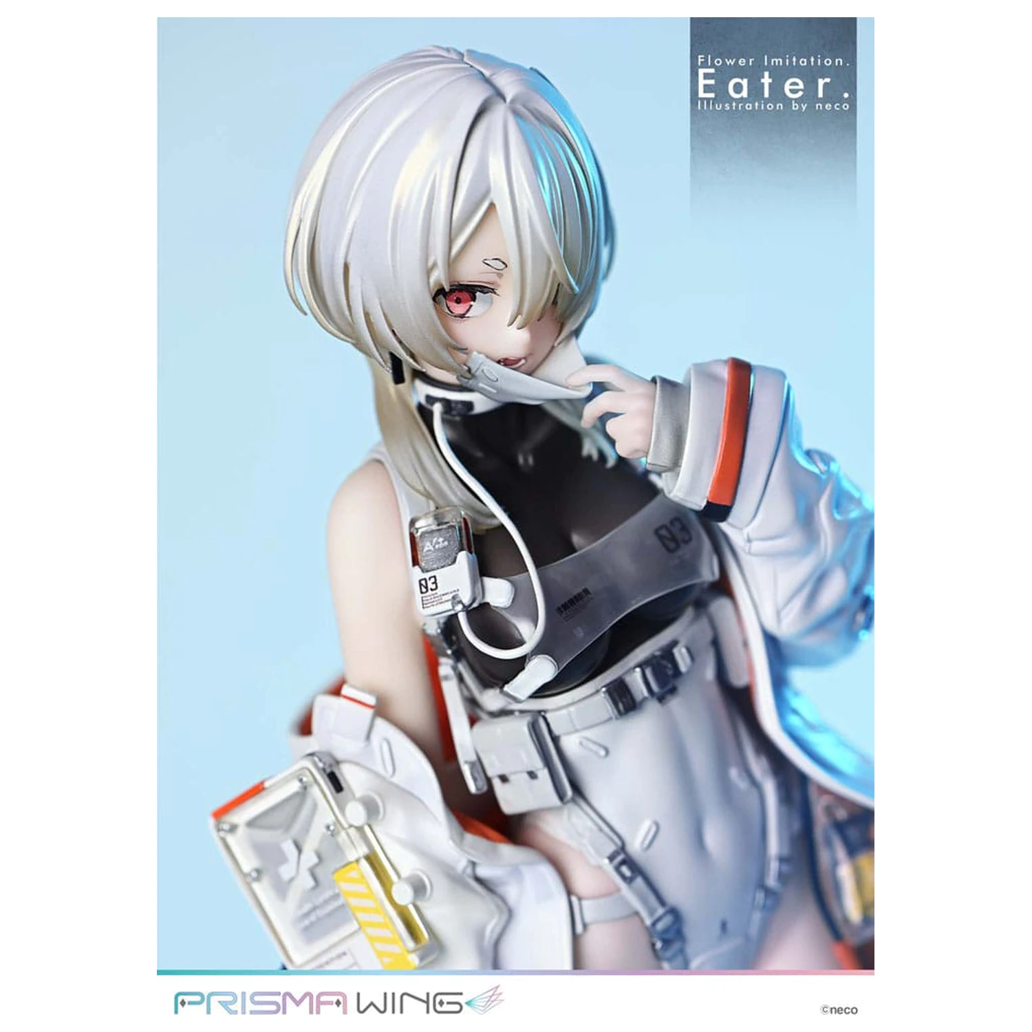 Flower Imitation Prisma Wing PVC Socha 1/7 Eater Illustration by neco 32 cm produktová fotografia