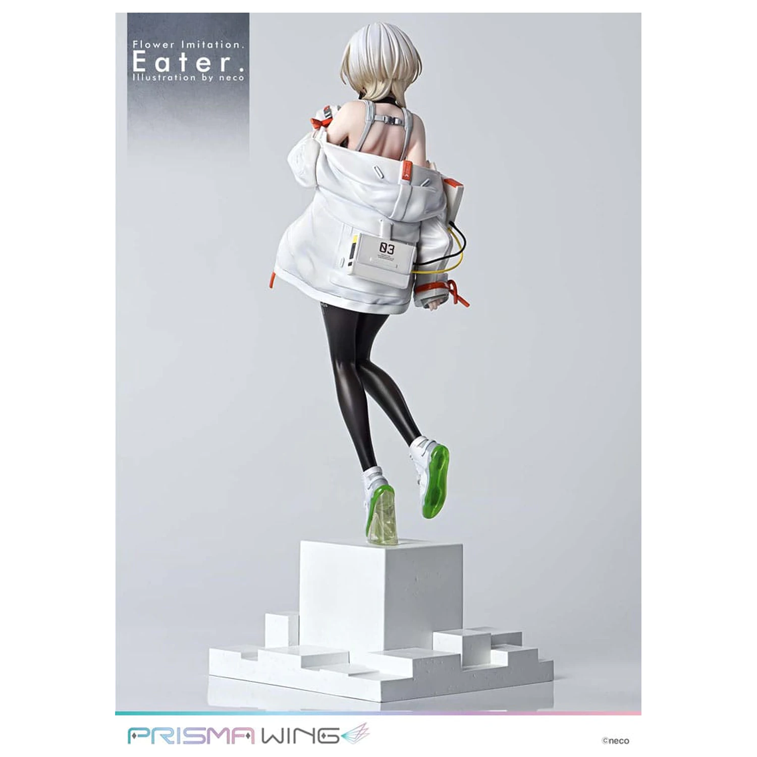 Flower Imitation Prisma Wing PVC Socha 1/7 Eater Illustration by neco 32 cm produktová fotografia