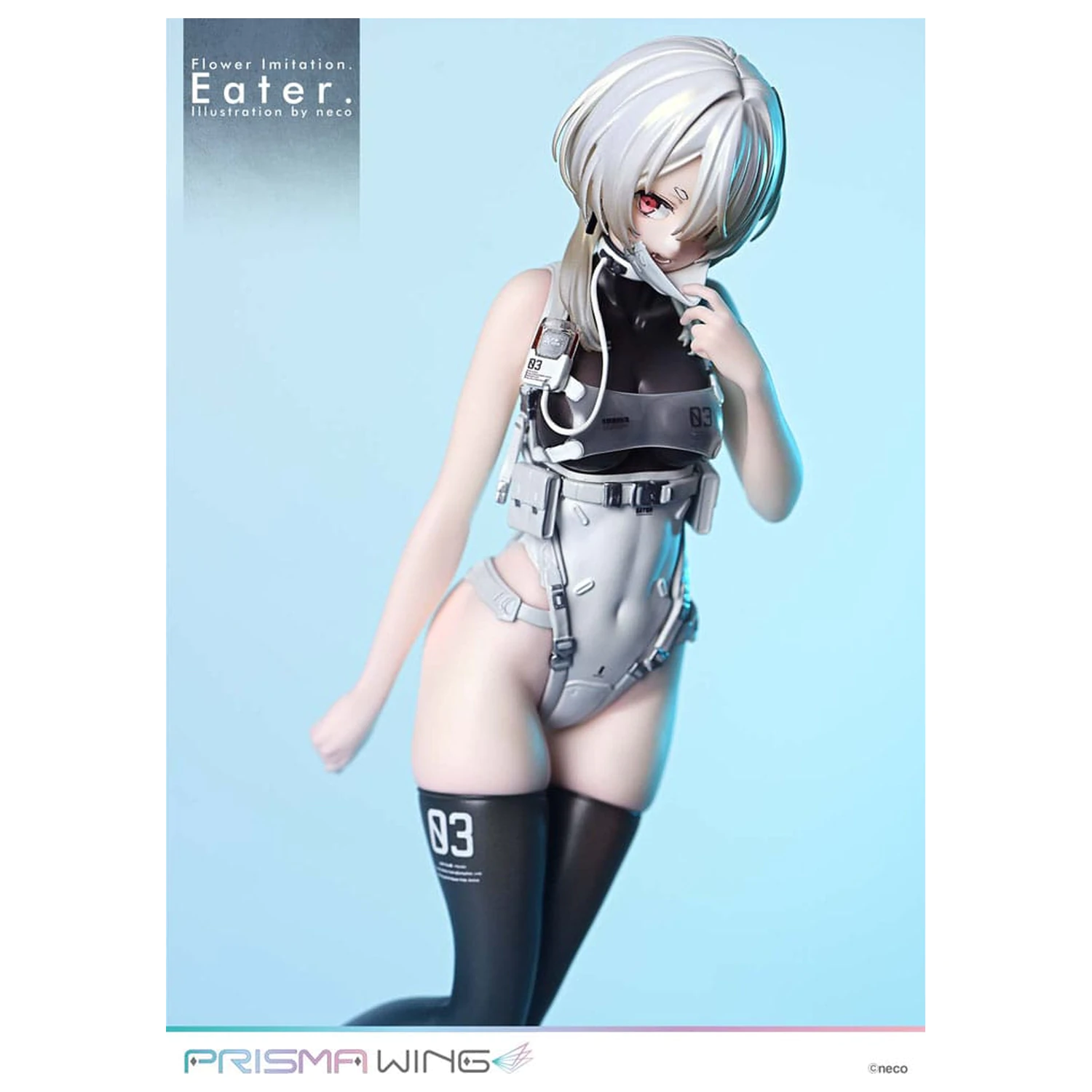 Flower Imitation Prisma Wing PVC Socha 1/7 Eater Illustration by neco 32 cm produktová fotografia