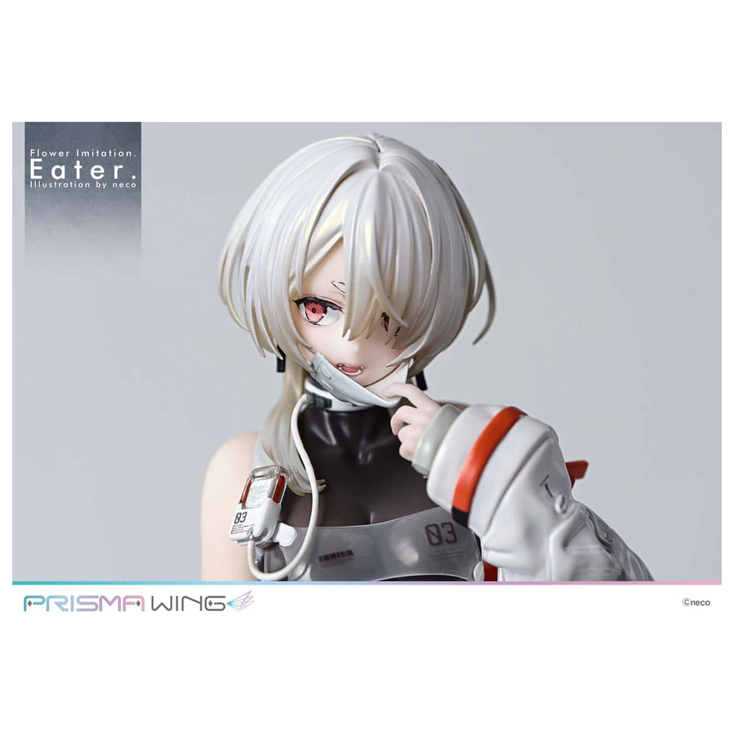 Flower Imitation Prisma Wing PVC Socha 1/7 Eater Illustration by neco 32 cm produktová fotografia