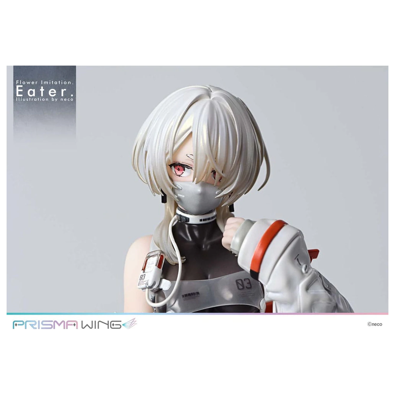 Flower Imitation Prisma Wing PVC Socha 1/7 Eater Illustration by neco 32 cm produktová fotografia