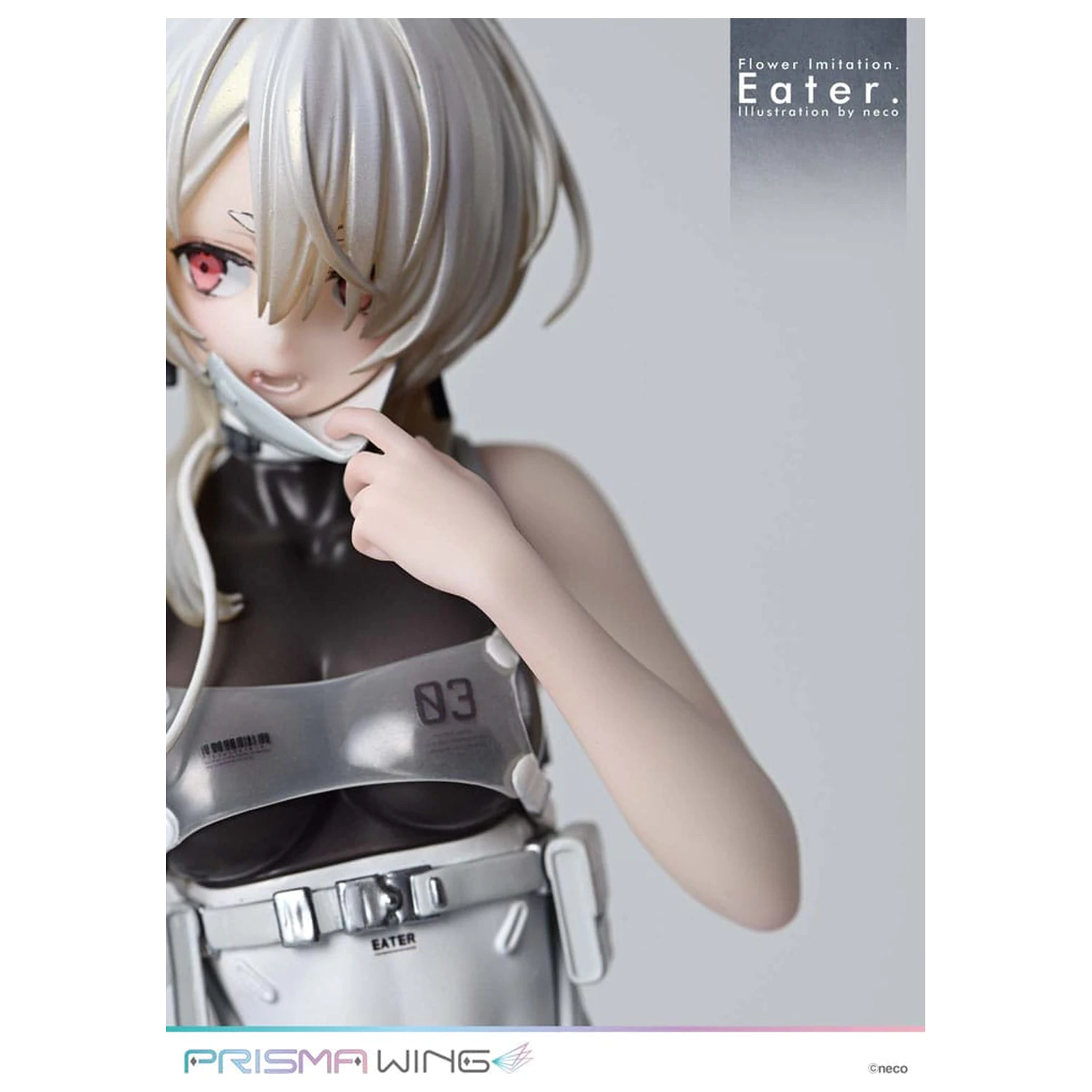 Flower Imitation Prisma Wing PVC Socha 1/7 Eater Illustration by neco 32 cm produktová fotografia
