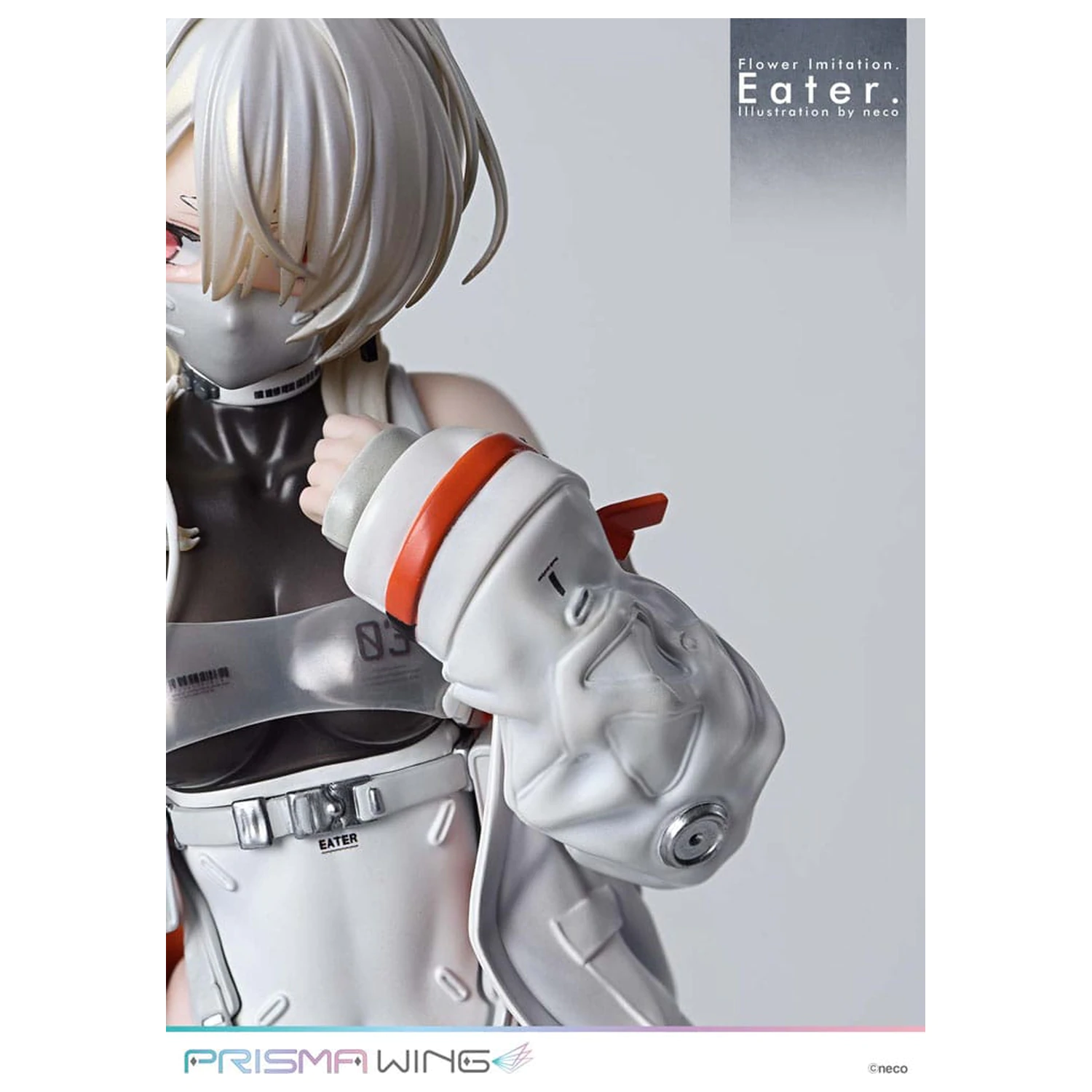 Flower Imitation Prisma Wing PVC Socha 1/7 Eater Illustration by neco 32 cm produktová fotografia