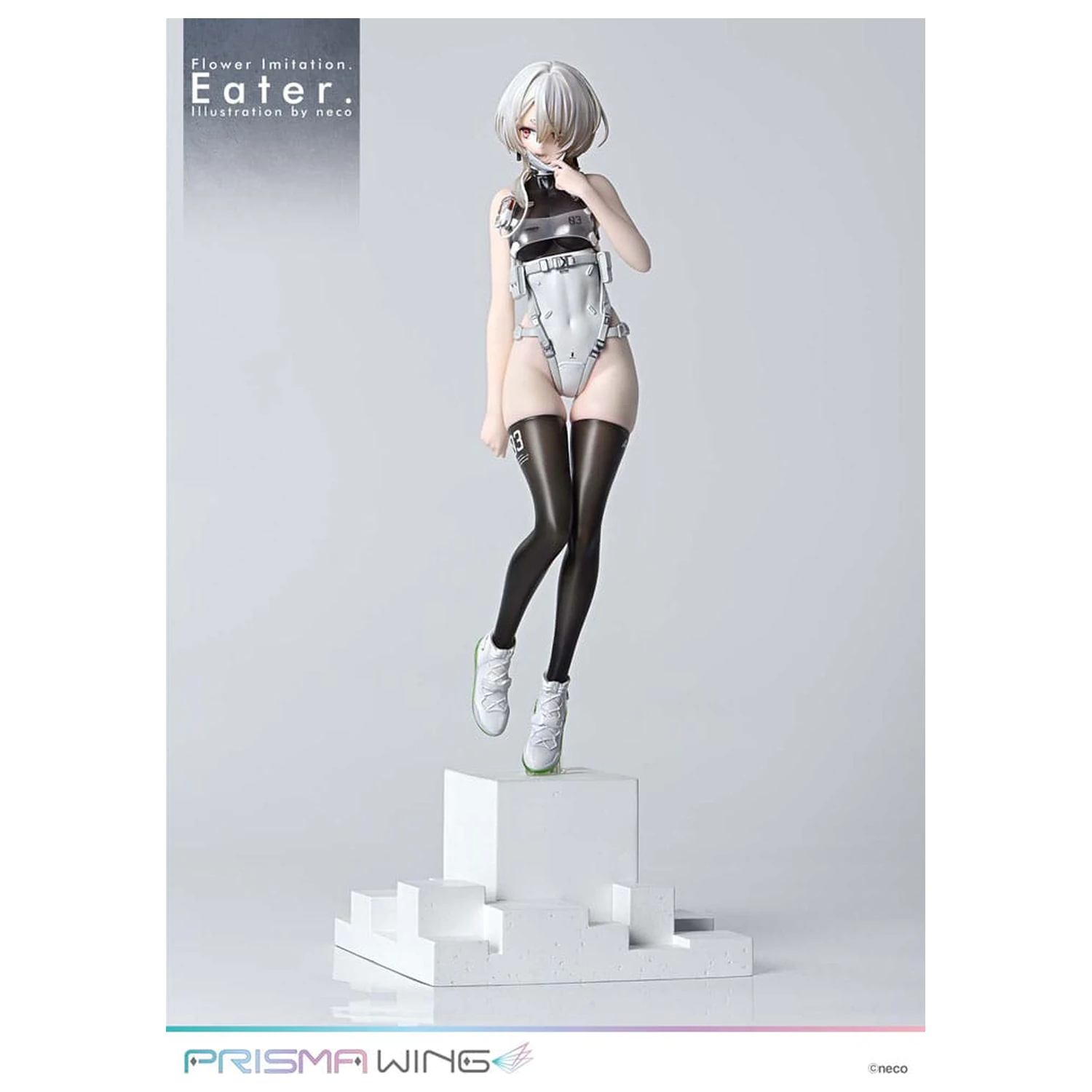 Flower Imitation Prisma Wing PVC Socha 1/7 Eater Illustration by neco 32 cm produktová fotografia