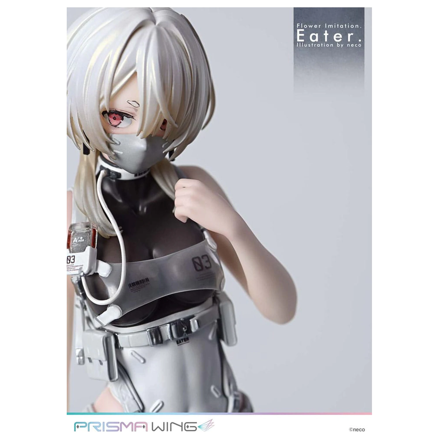 Flower Imitation Prisma Wing PVC Socha 1/7 Eater Illustration by neco 32 cm produktová fotografia