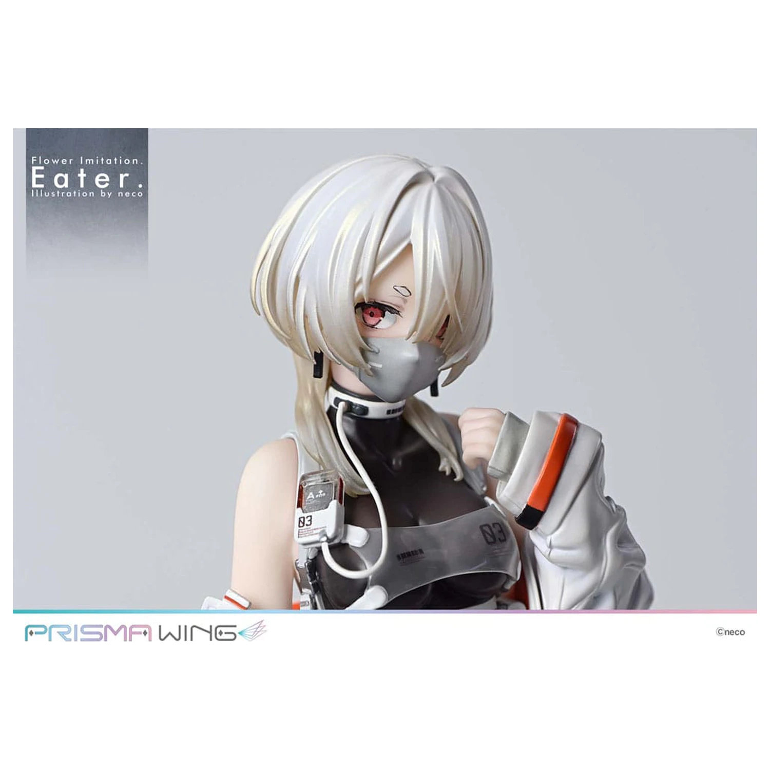 Flower Imitation Prisma Wing PVC Socha 1/7 Eater Illustration by neco 32 cm produktová fotografia