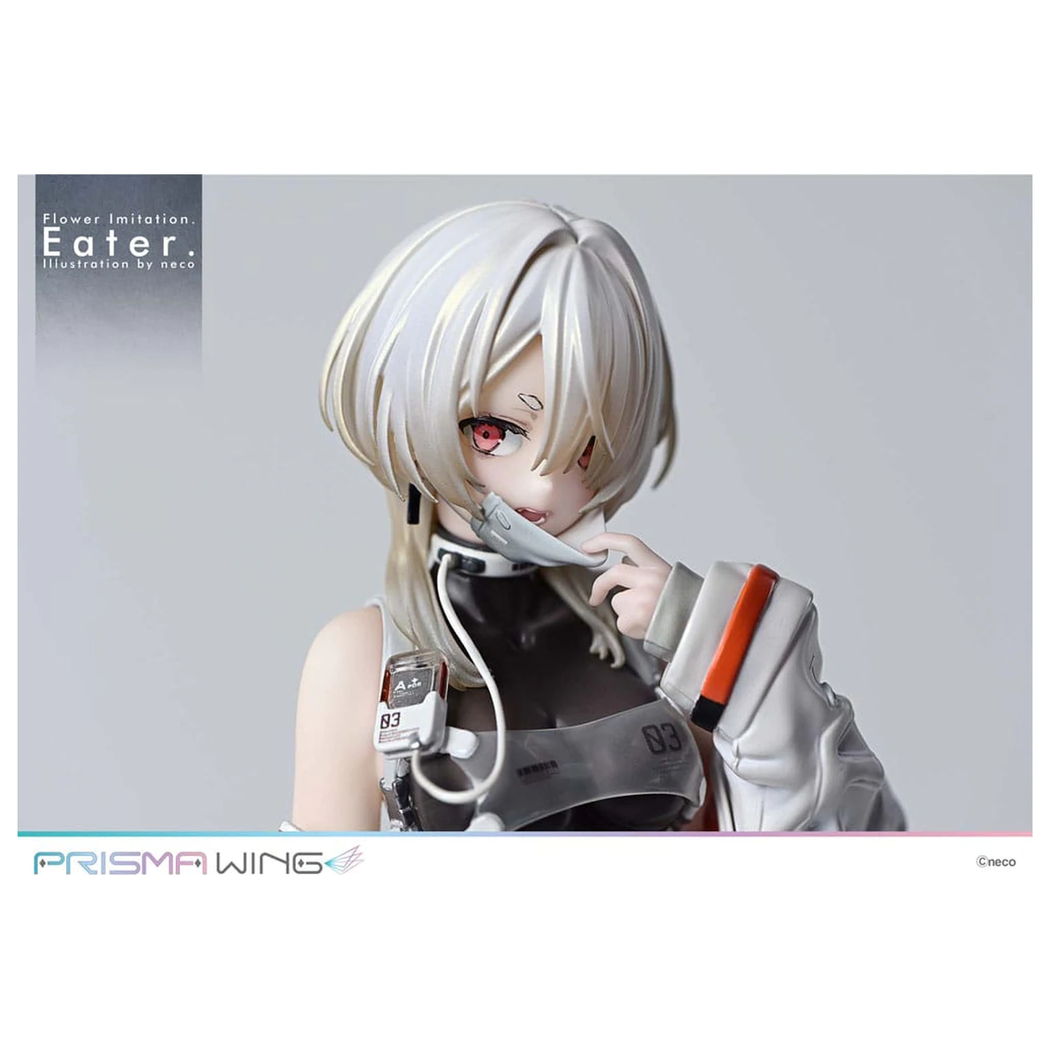 Flower Imitation Prisma Wing PVC Socha 1/7 Eater Illustration by neco 32 cm produktová fotografia