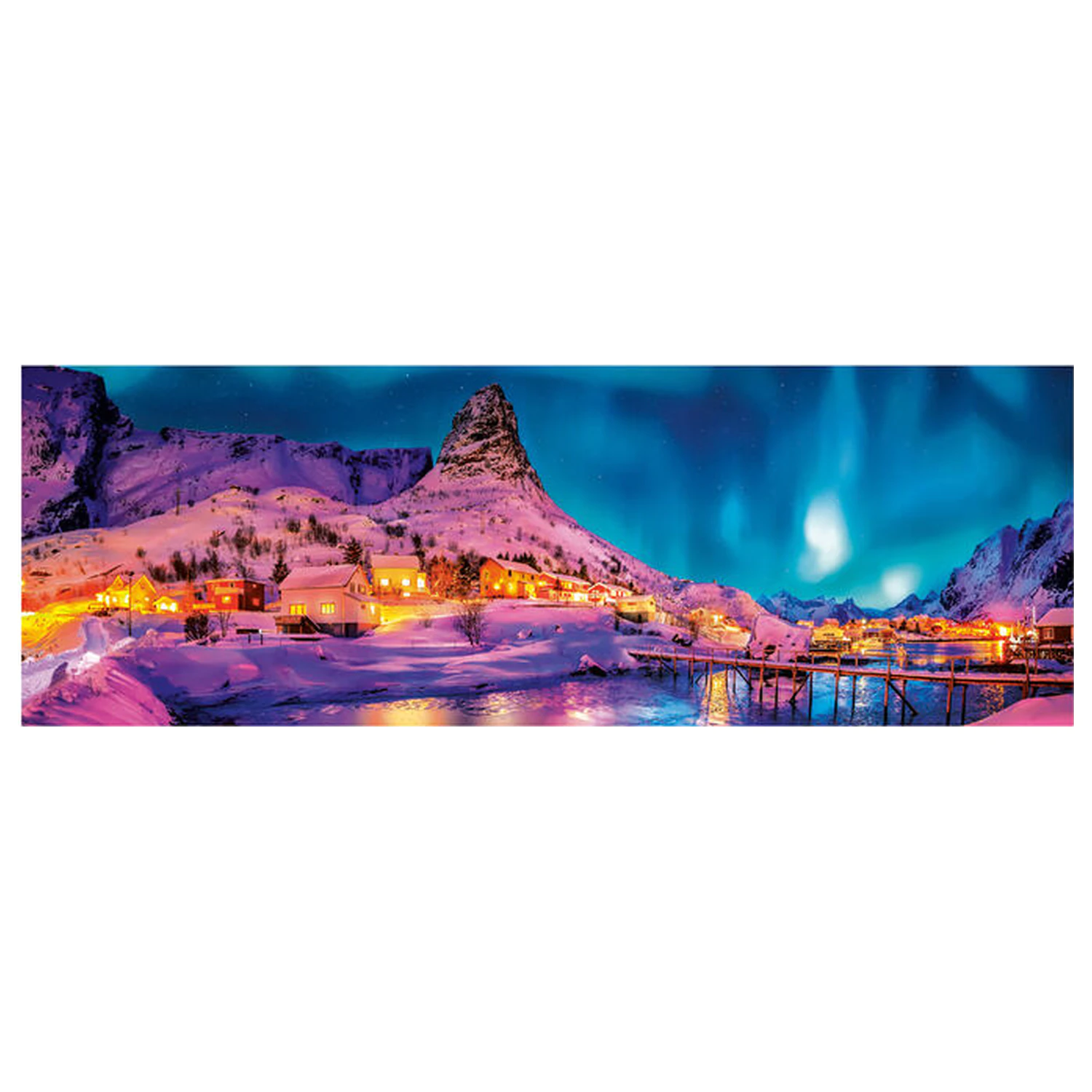 Lietanie nad Central Parkom puzzle 1000 kusov produktová fotografia