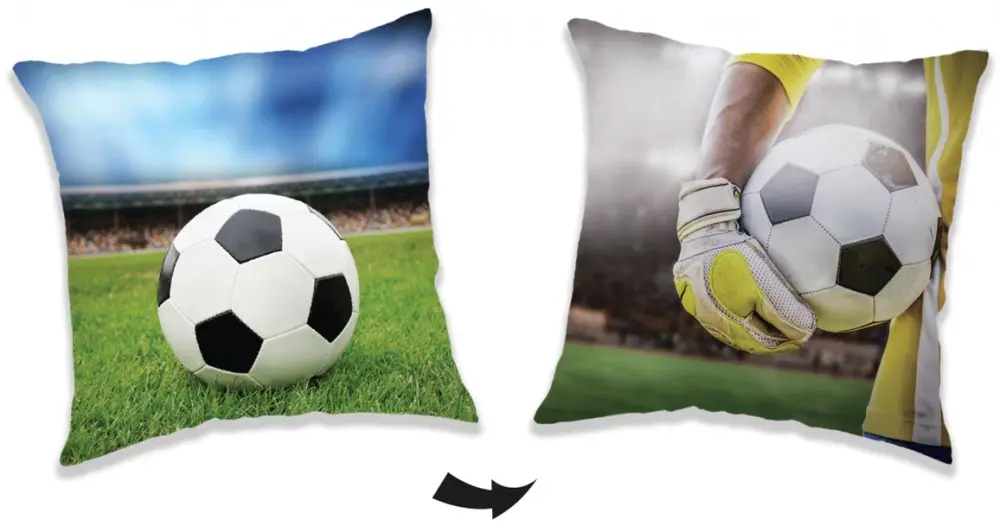 Futbalový vankúš, dekoratívny vankúš 40*40 cm produktová fotografia