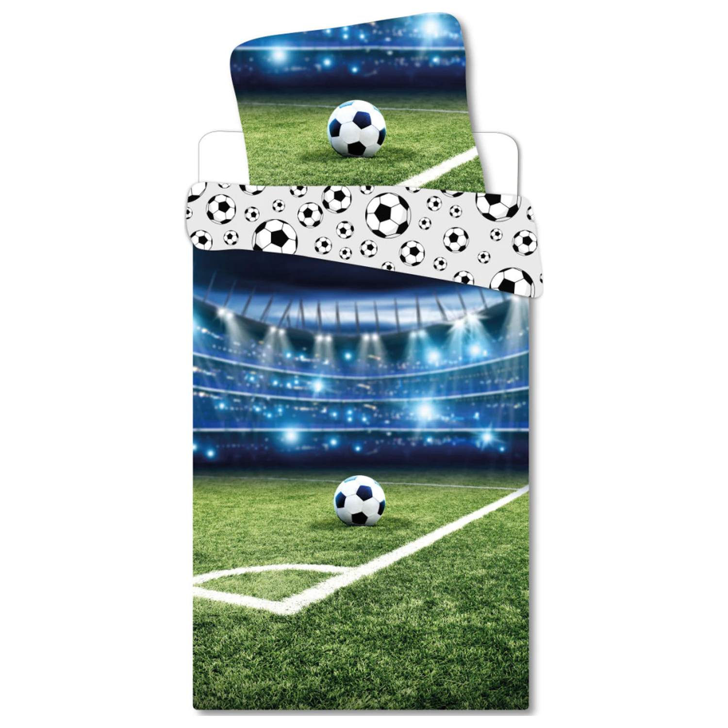 Obliečka na paplón Futbalový štadión produktová fotografia