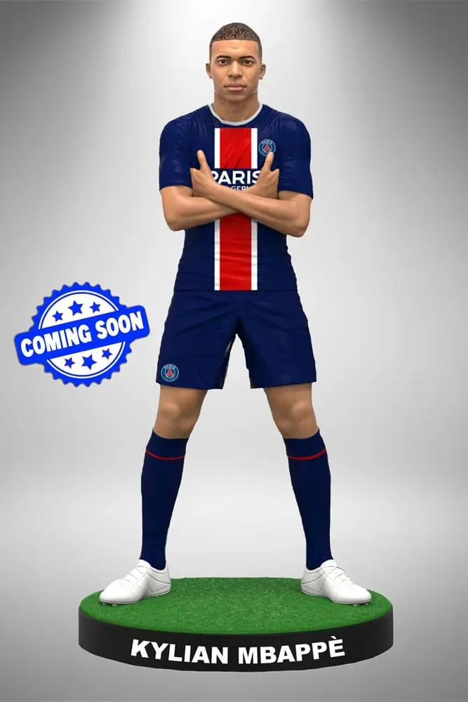 Futbalová socha z živice 1/3 Paris Saint-Germain (Kylian Mbappe) 60 cm termékfotó