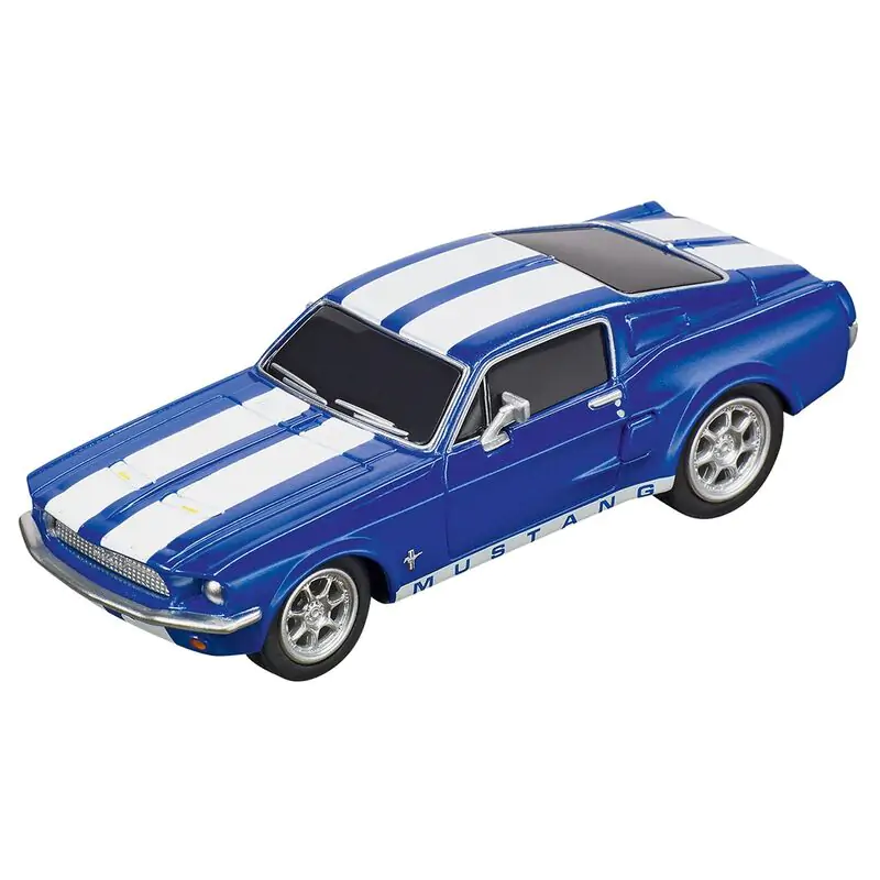Ford Mustang 67 Racing Blue auto produktová fotografia