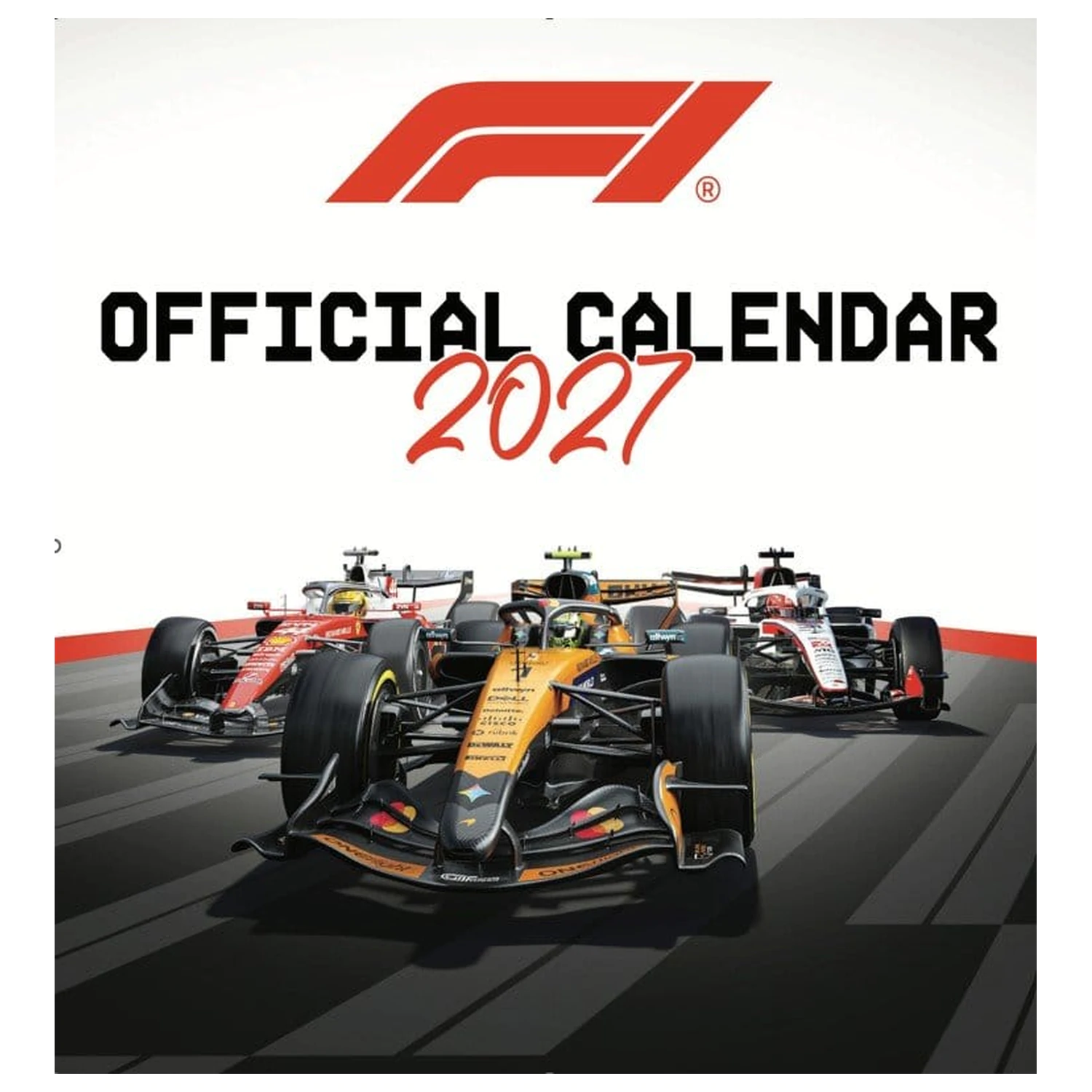 Formula 1 Oficiálny Kalendár 2027 30 x 30 cm produktová fotografia