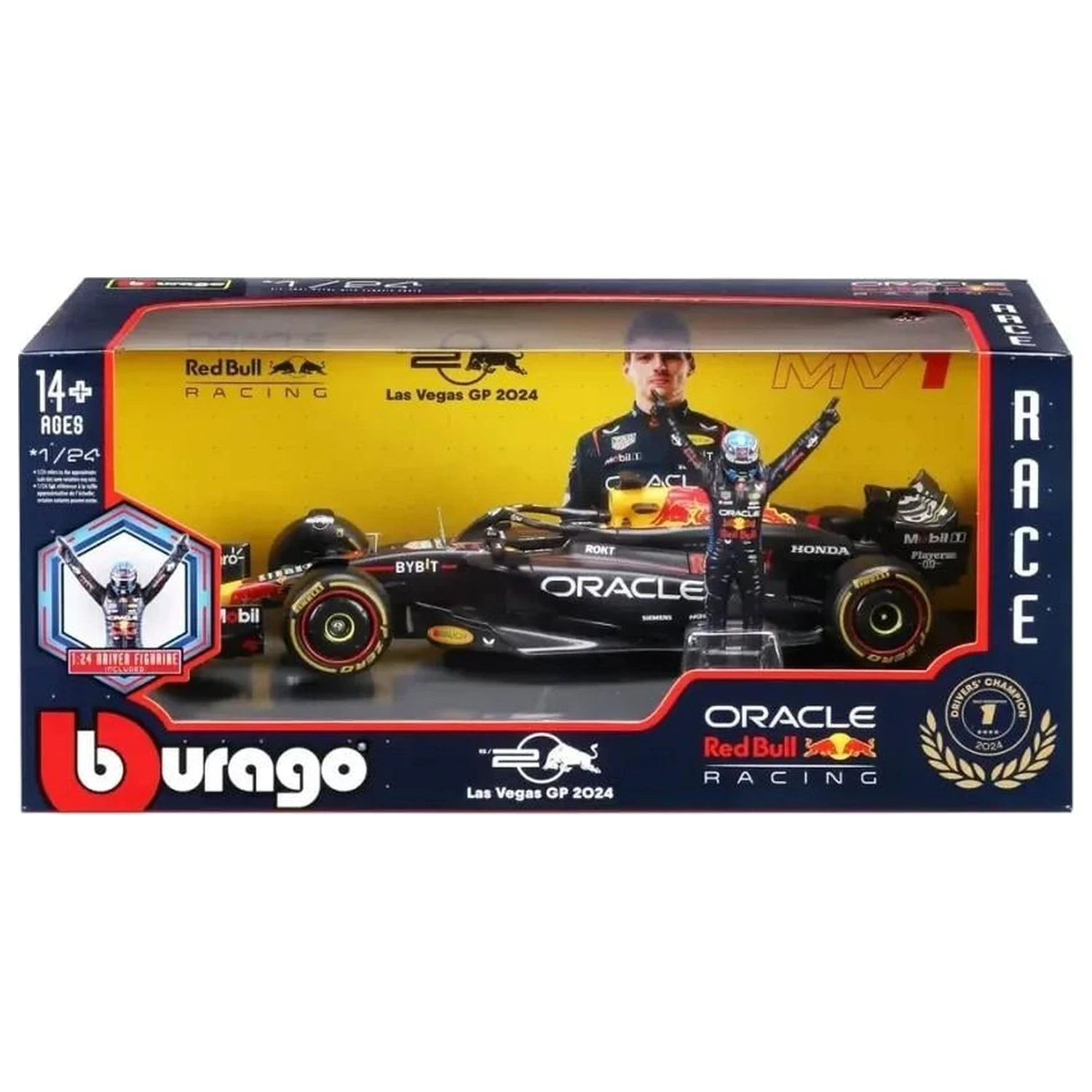 Formula 1 F1 Red Bull Racing RB20 Verstappen liaty model 1/24 produktová fotografia