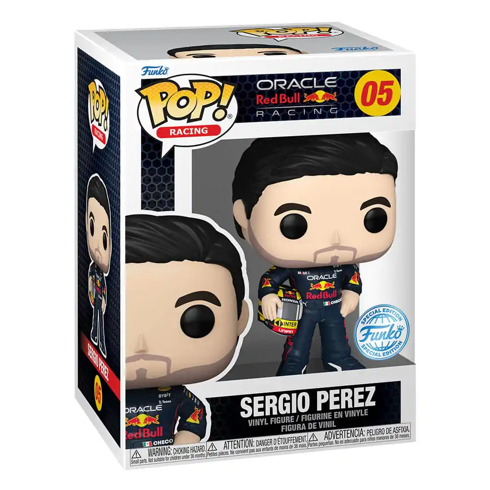 Formula 1 Funko POP! Racing Vinyl Figúrka Sergio Perez s helmou Exclusive Edition 9 cm produktová fotografia