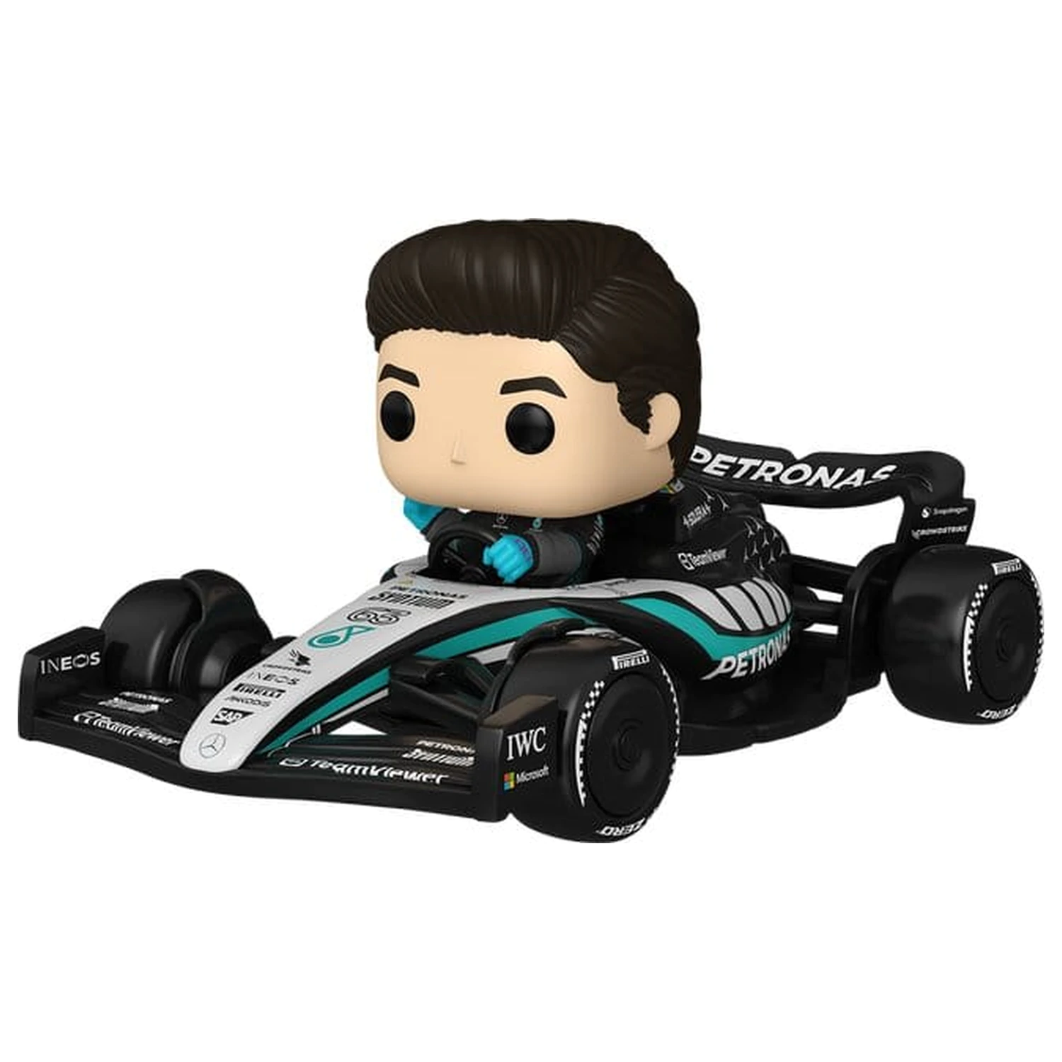 Formula 1 Funko POP! Rides Super Deluxe vinylová figúrka Mercedes Benz - George Russell 15 cm produktová fotografia