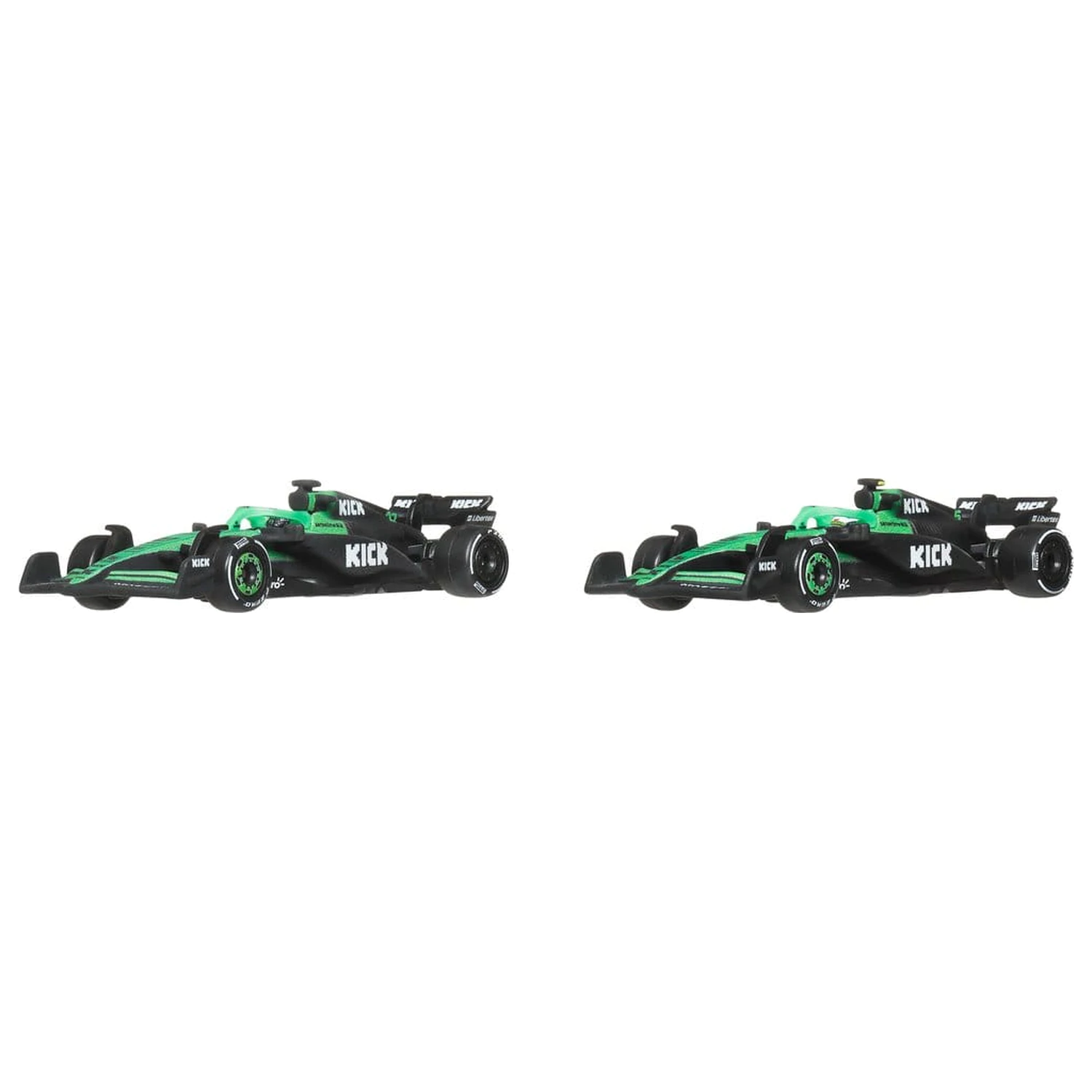 Formula 1 Hot Wheels Premium Die-Cast vozidlá, balenie 2 kusov, 1/64 KICK Sauber Team produktová fotografia