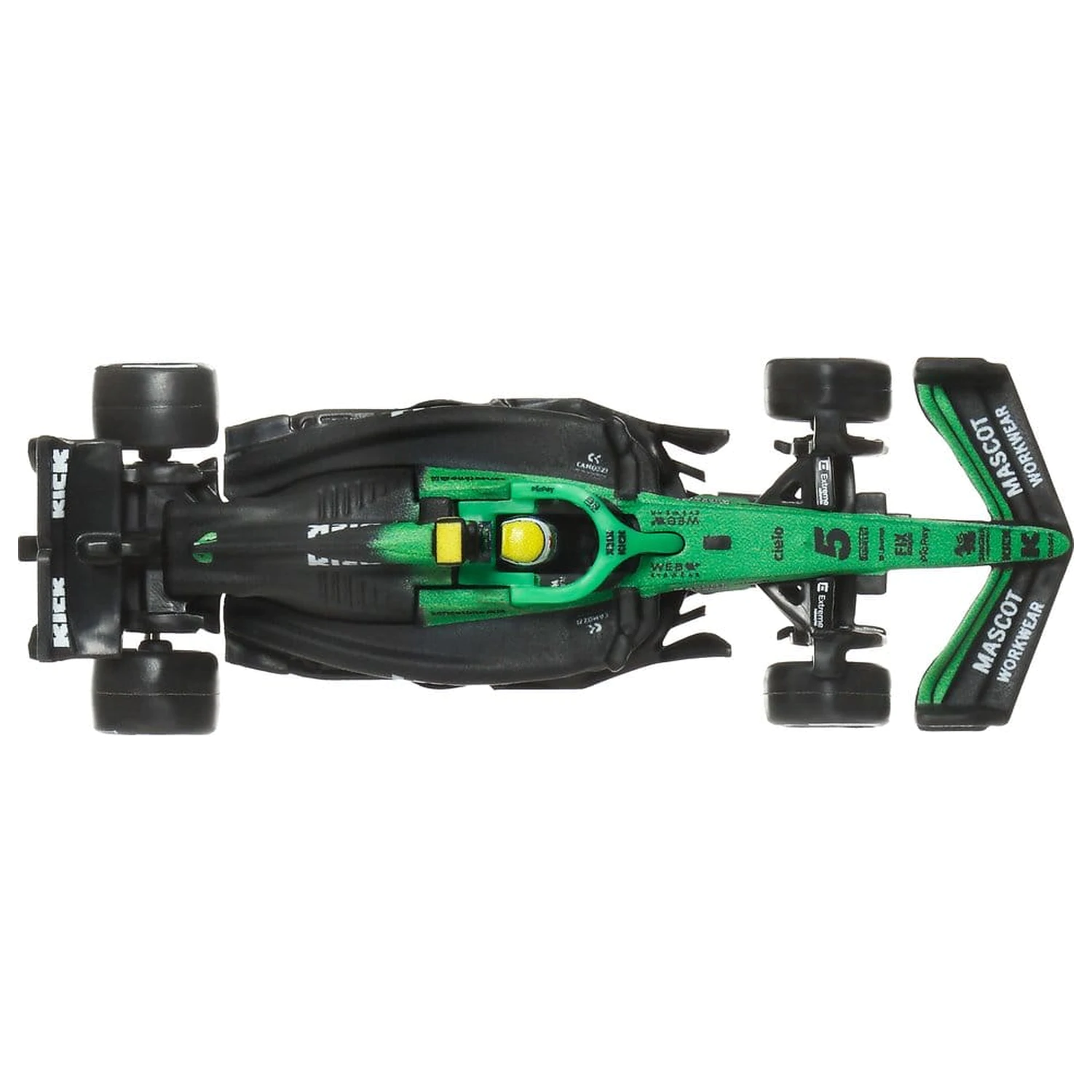 Formula 1 Hot Wheels Premium Die-Cast vozidlá, balenie 2 kusov, 1/64 KICK Sauber Team produktová fotografia
