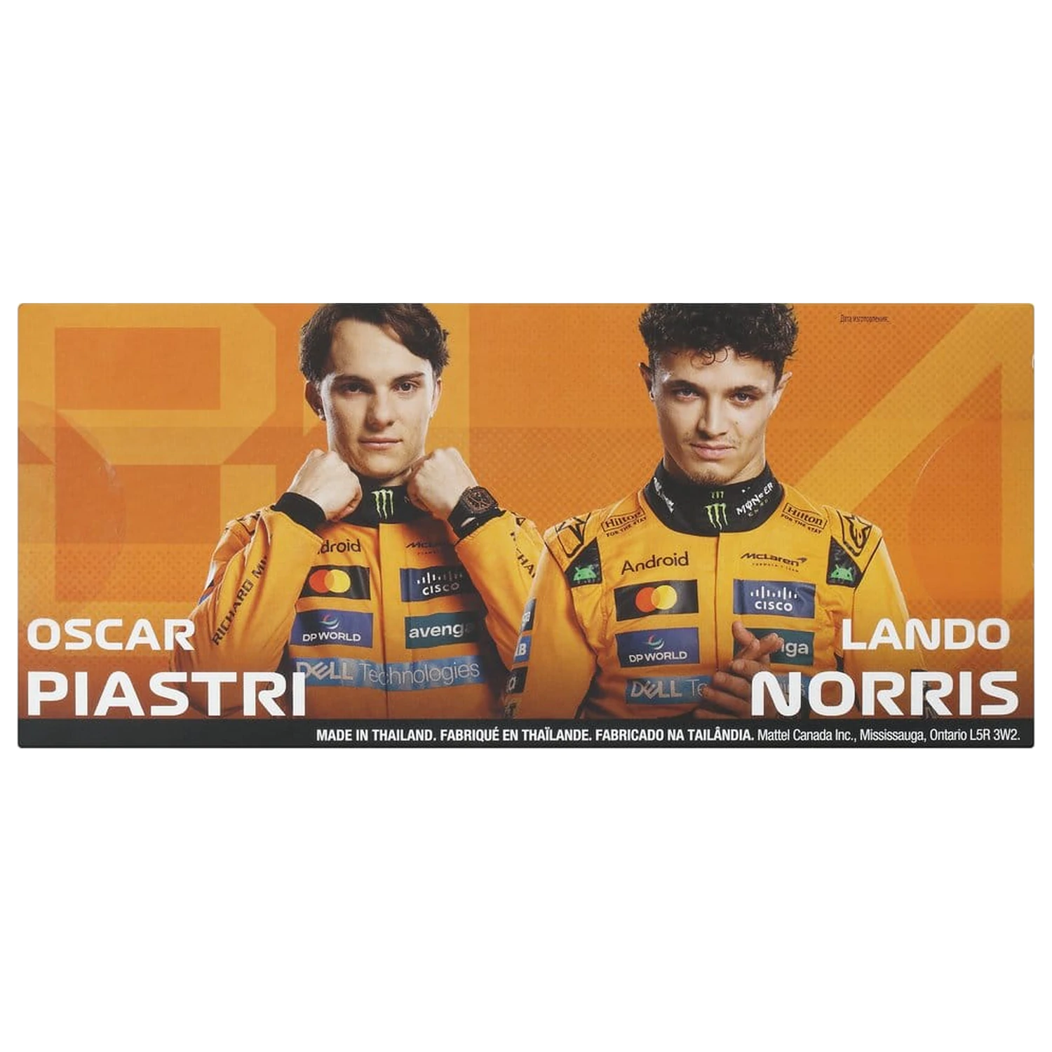 Formula 1 Hot Wheels Premium Die-Cast vozidlo 2-balenie 1:64 Team McLaren produktová fotografia