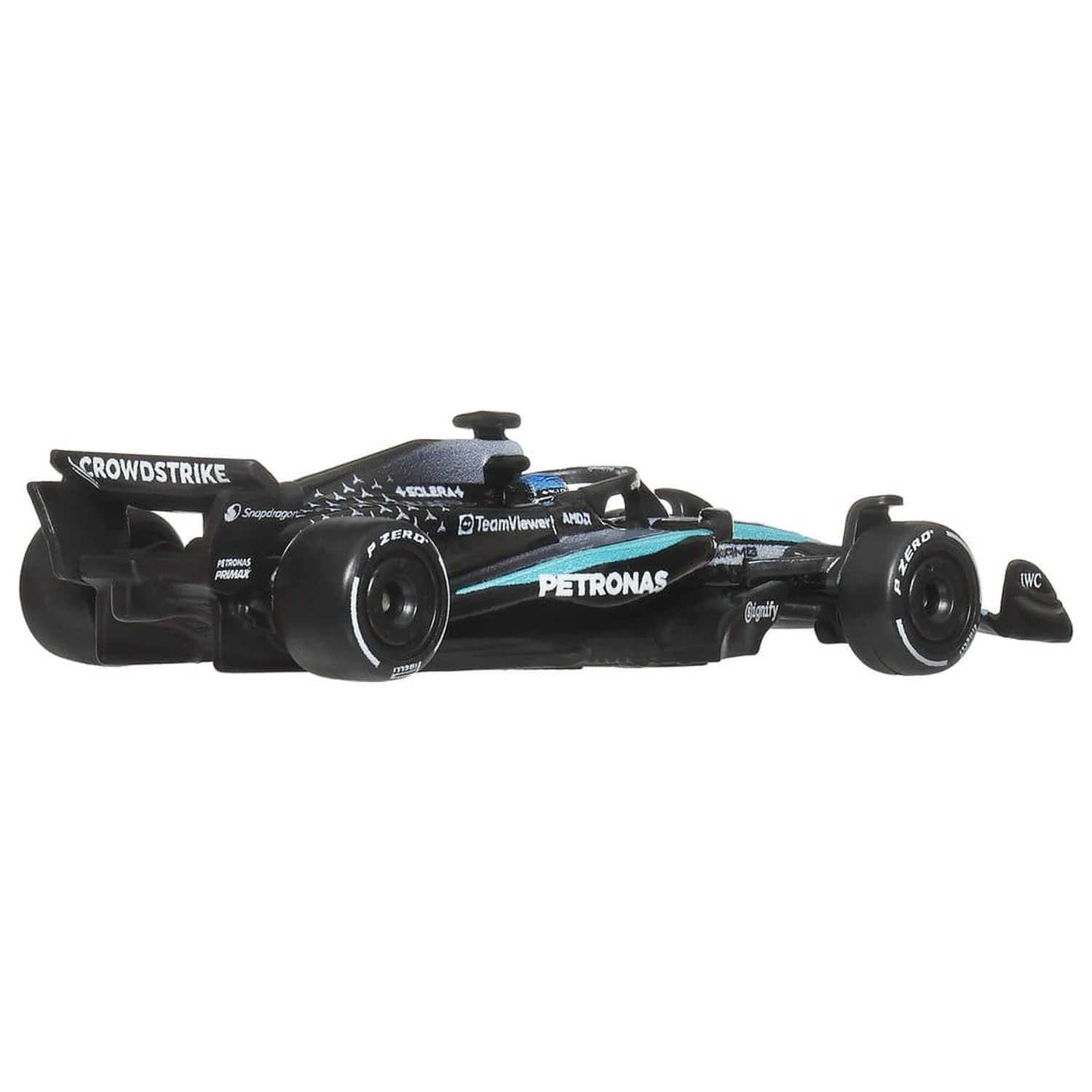 Formula 1 Hot Wheels Premium Die-Cast vozidlo, balenie 2 ks, mierka 1:64 Team Mercedes-AMG PETRONAS produktová fotografia