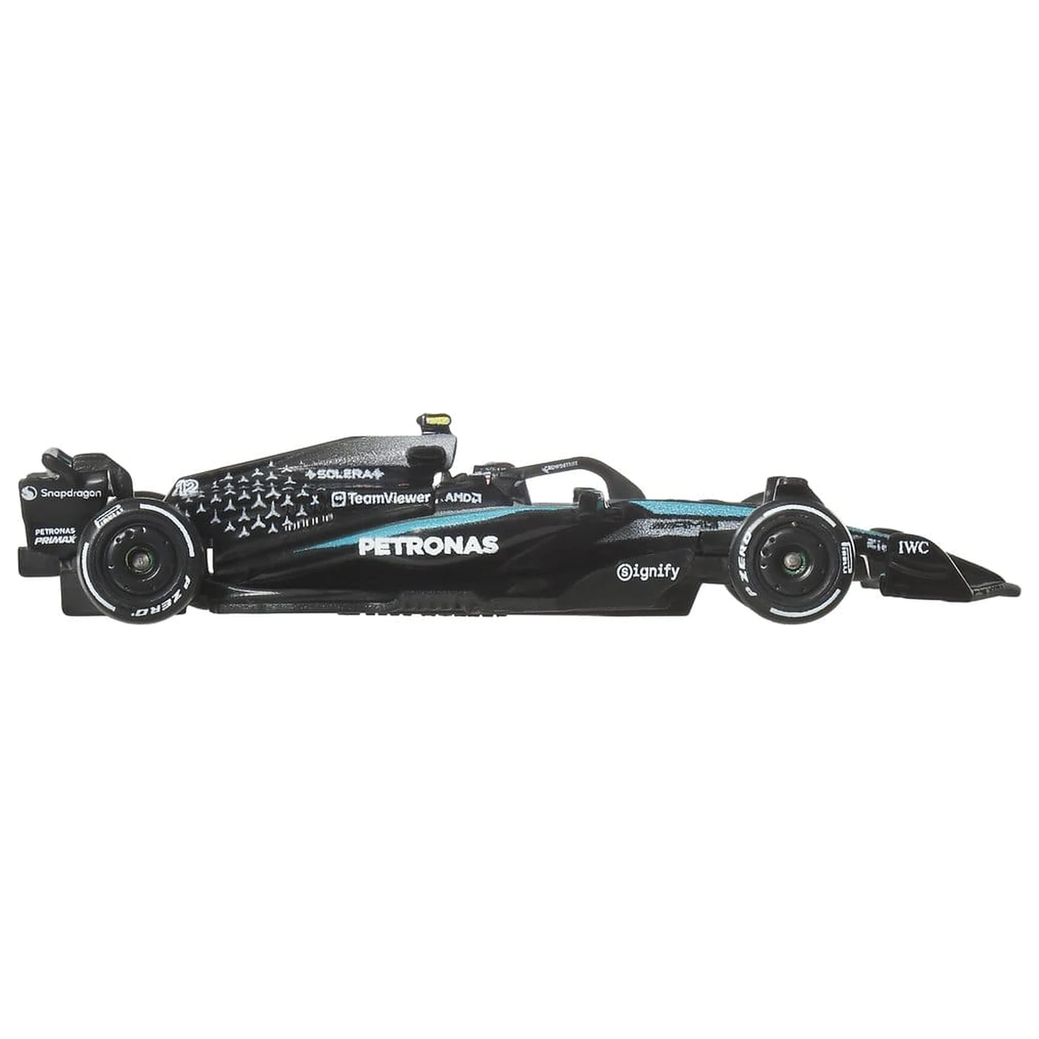 Formula 1 Hot Wheels Premium Die-Cast vozidlo, balenie 2 ks, mierka 1:64 Team Mercedes-AMG PETRONAS produktová fotografia