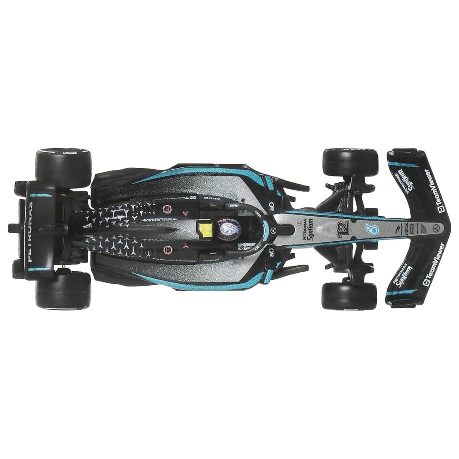 Formula 1 Hot Wheels Premium Die-Cast vozidlo, balenie 2 ks, mierka 1:64 Team Mercedes-AMG PETRONAS produktová fotografia