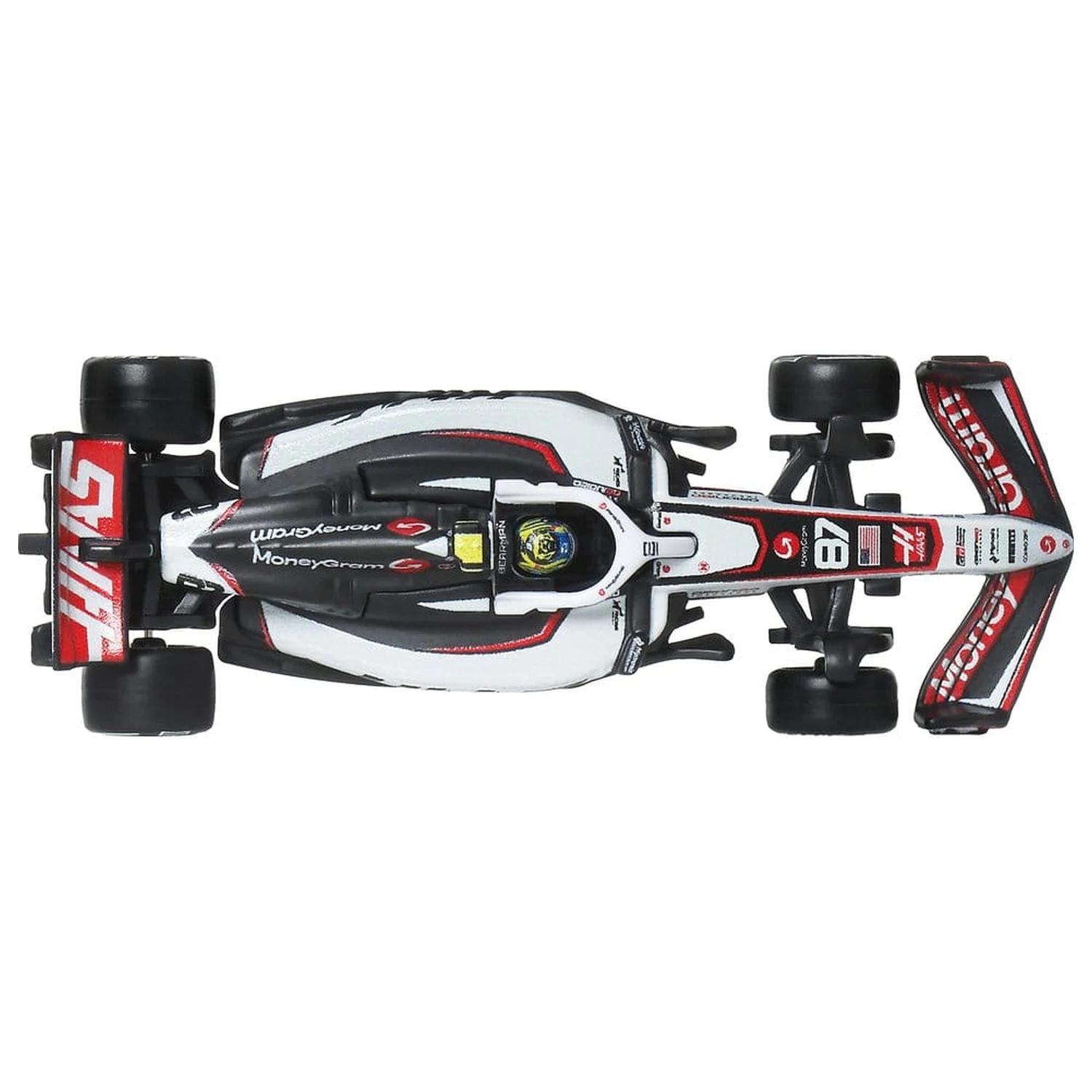 Formula 1 Hot Wheels Premium Die-Cast vozidlo 1/64 MoneyGram Haas F1 Team produktová fotografia