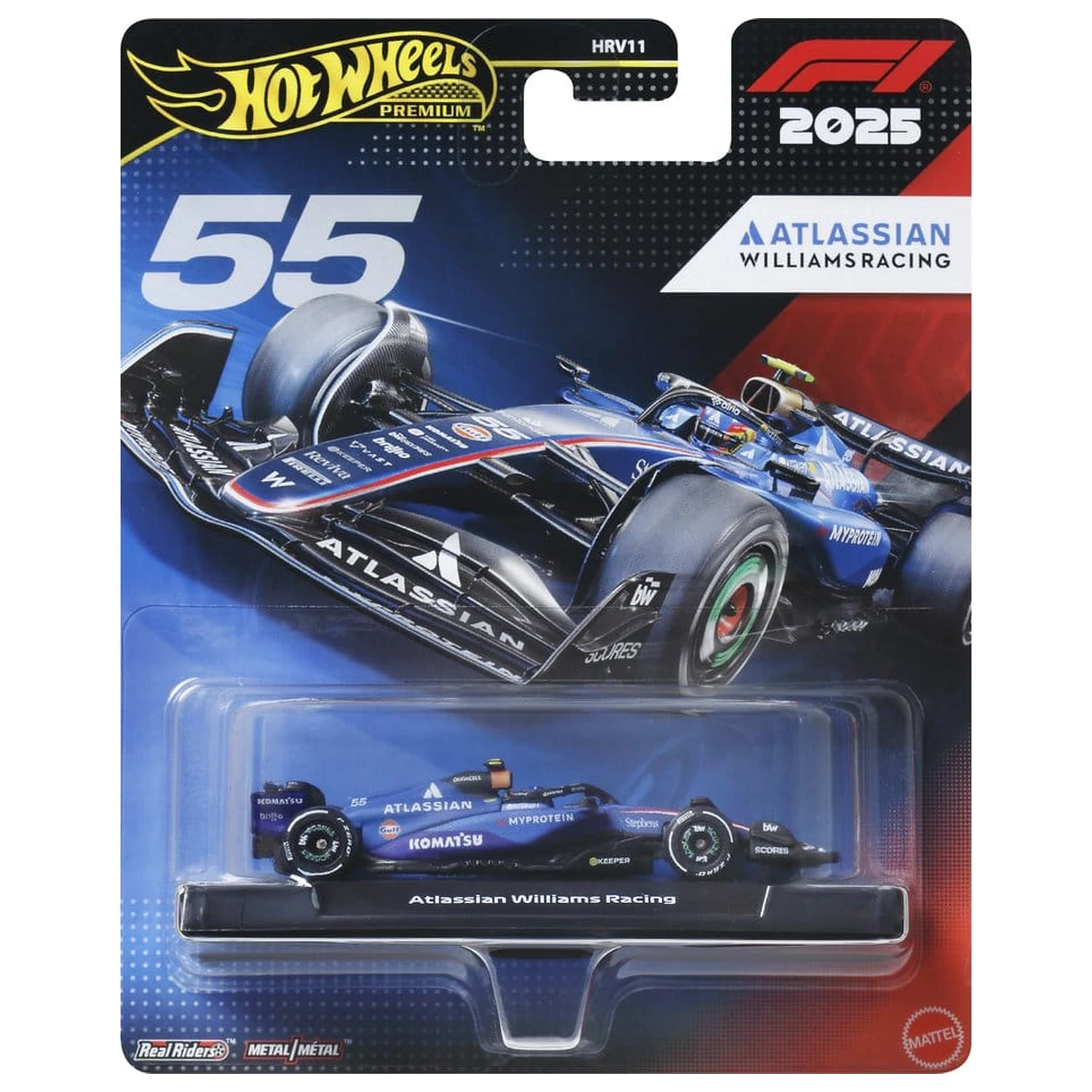 Formula 1 Hot Wheels Prémiové die-cast vozidlo 1:64 Tím Williams: Jazdec 1 produktová fotografia