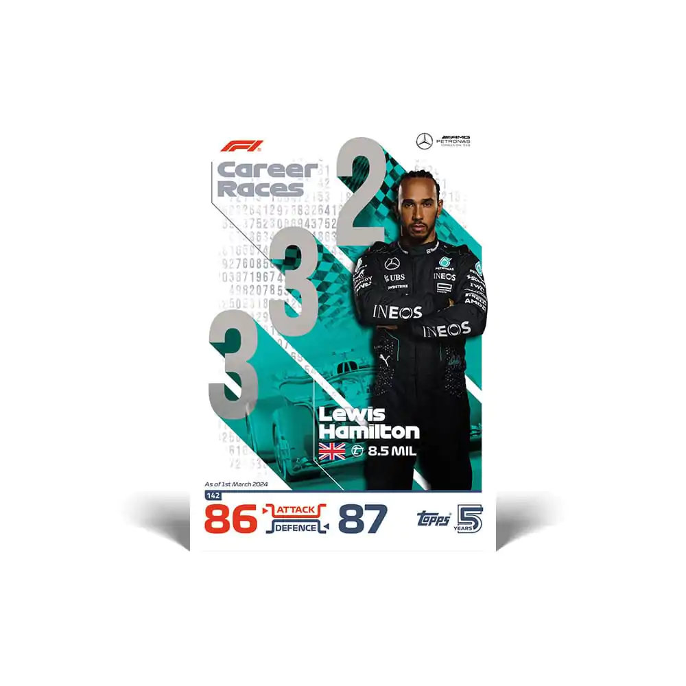 Formula 1 Turbo Attax TCG 2024 F1 Päťnásobná plechovka *German Version* produktová fotografia