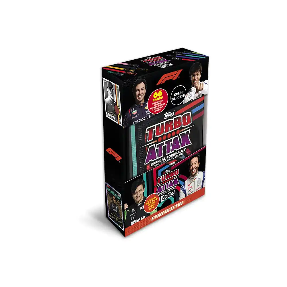 Formula 1 Turbo Attax TCG 2024 F1 Päťnásobná plechovka *German Version* produktová fotografia