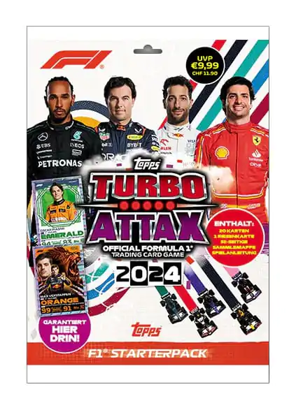 Formula 1 Turbo Attax TCG 2024 F1 Starterpack *Nemecká verzia* produktová fotografia