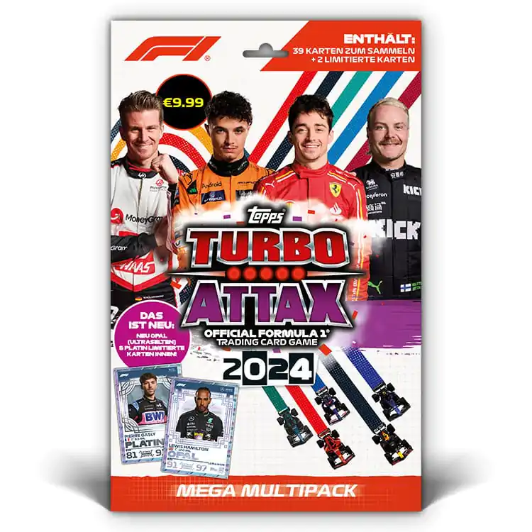 Formula 1 Turbo Attax TCG 2024 Mega Multipack *Nemecká verzia* produktová fotografia