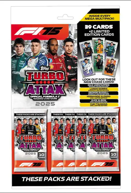 Formula 1 Turbo Attax TCG 2025 Mega Multipack *Nemecká verzia* produktová fotografia