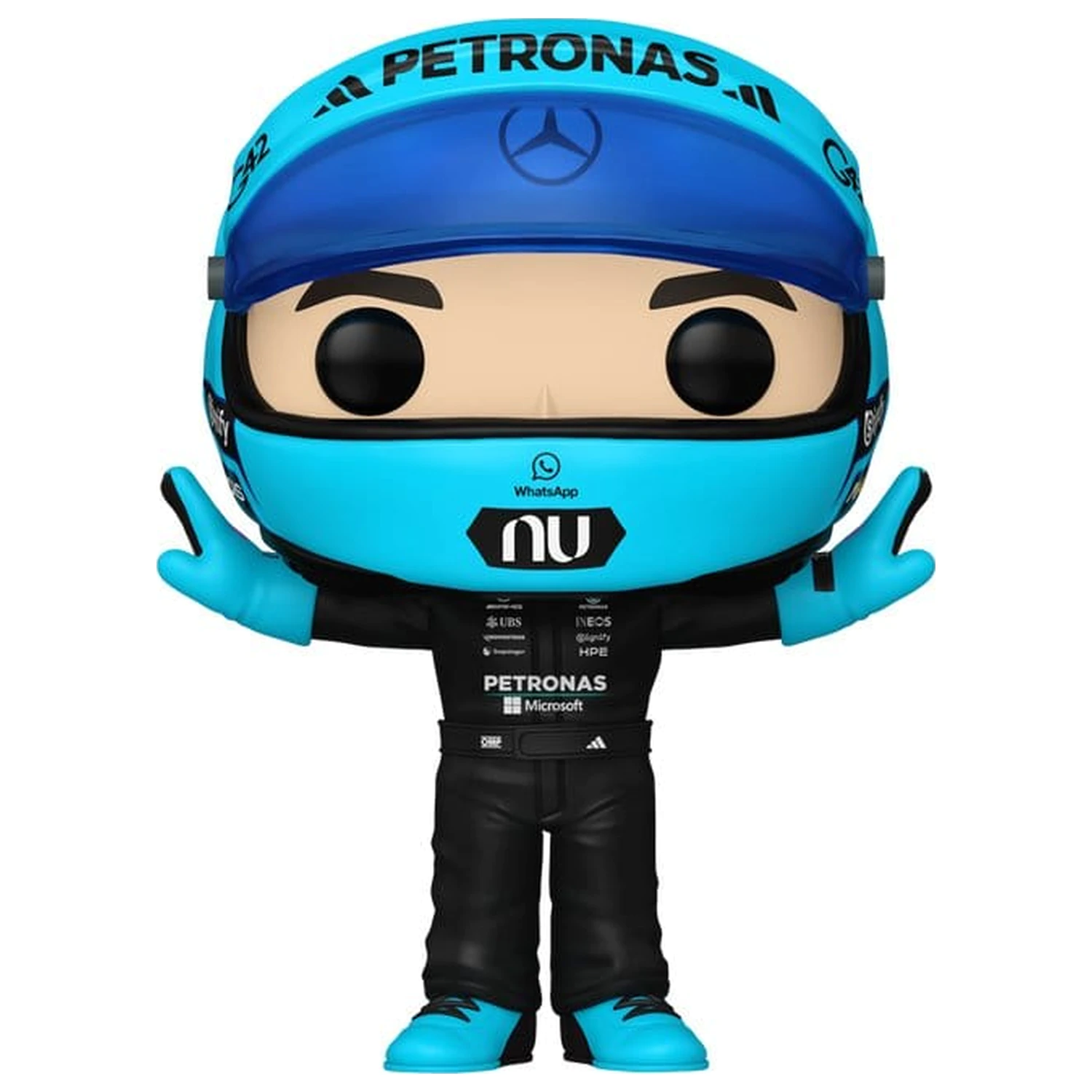 Formular 1 Funko POP! Racing vinylová figúrka Mercedes Benz - George Russell (T-Pose) 9 cm produktová fotografia