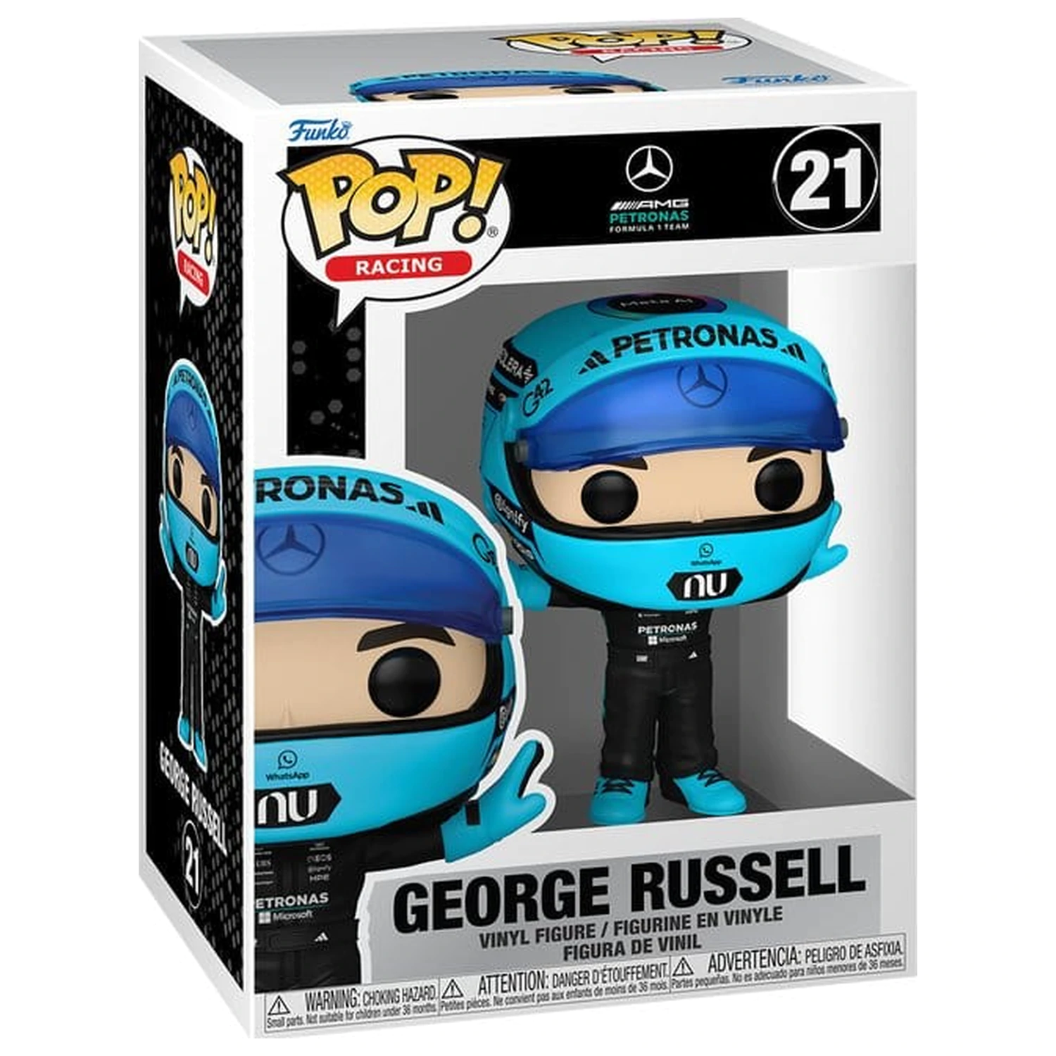 Formular 1 Funko POP! Racing vinylová figúrka Mercedes Benz - George Russell (T-Pose) 9 cm produktová fotografia