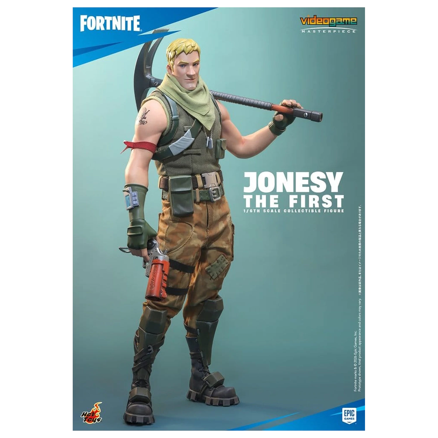 Fortnite akčná figúrka 1/6 Jonesy The First 32 cm produktová fotografia