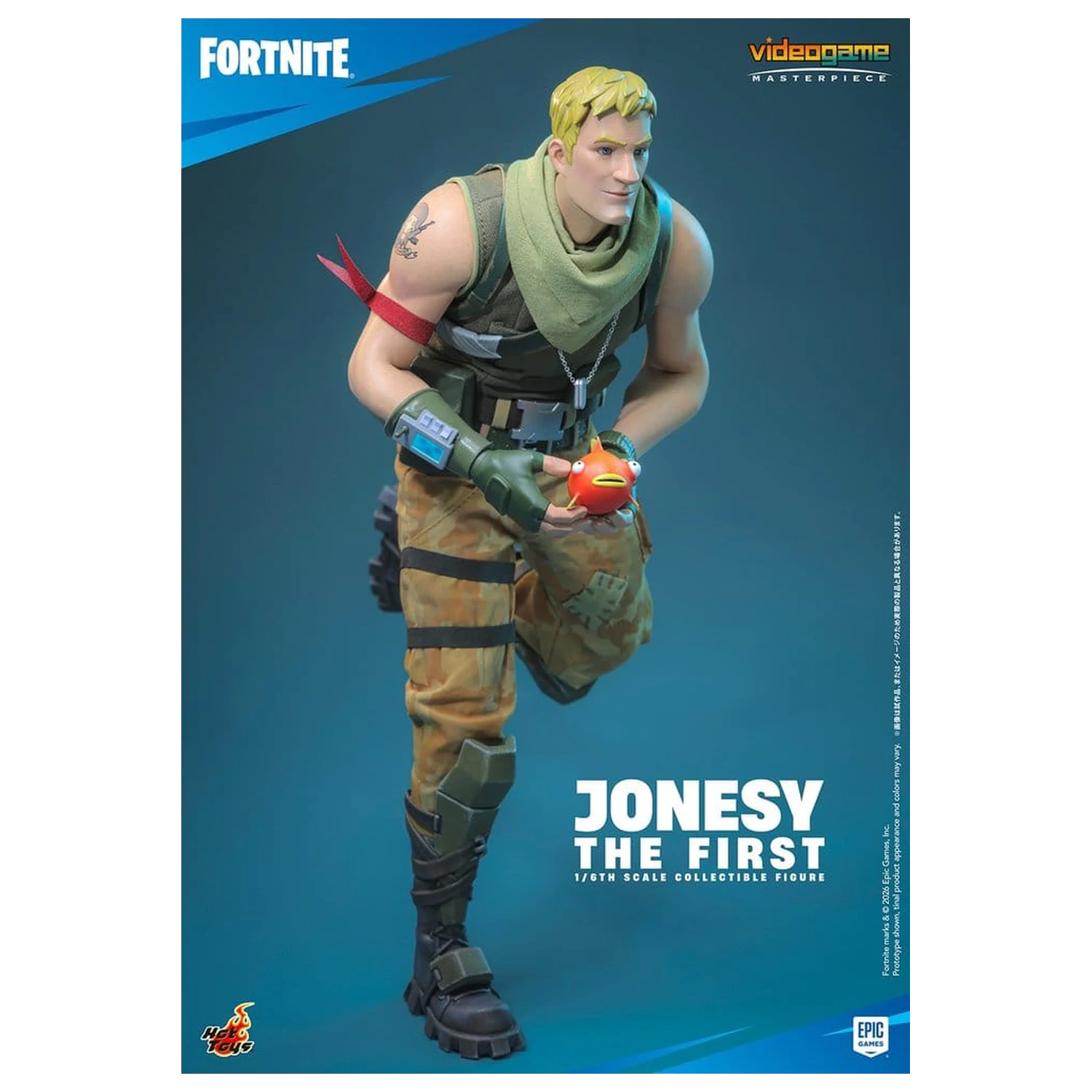 Fortnite akčná figúrka 1/6 Jonesy The First 32 cm produktová fotografia