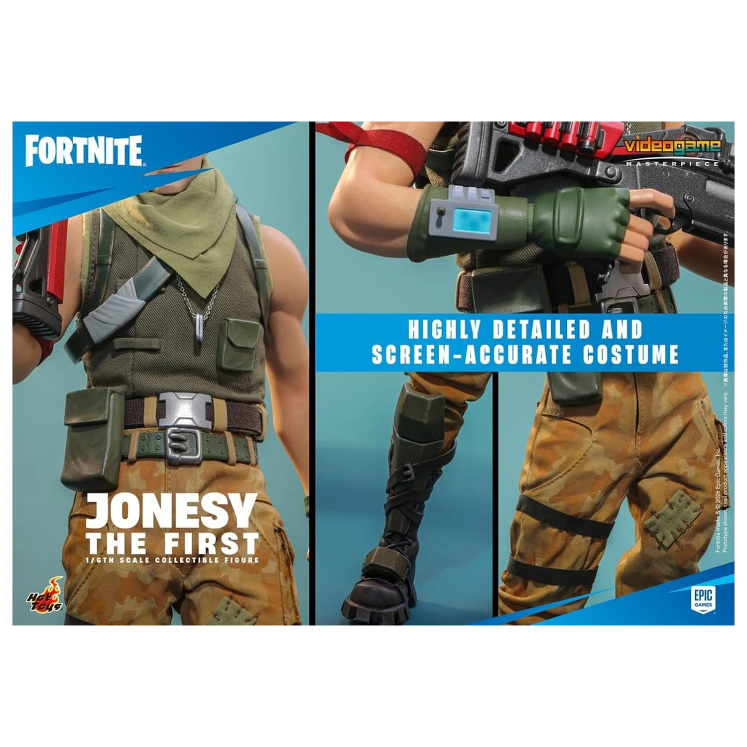 Fortnite akčná figúrka 1/6 Jonesy The First 32 cm produktová fotografia