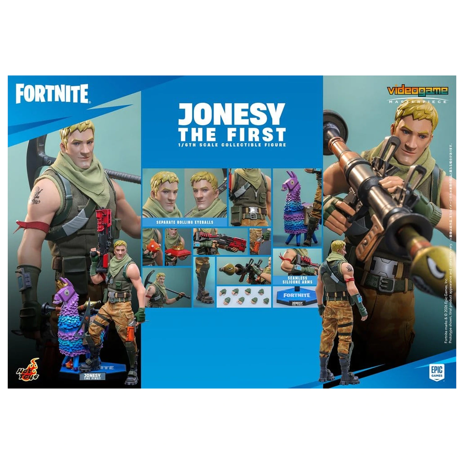 Fortnite akčná figúrka 1/6 Jonesy The First 32 cm produktová fotografia