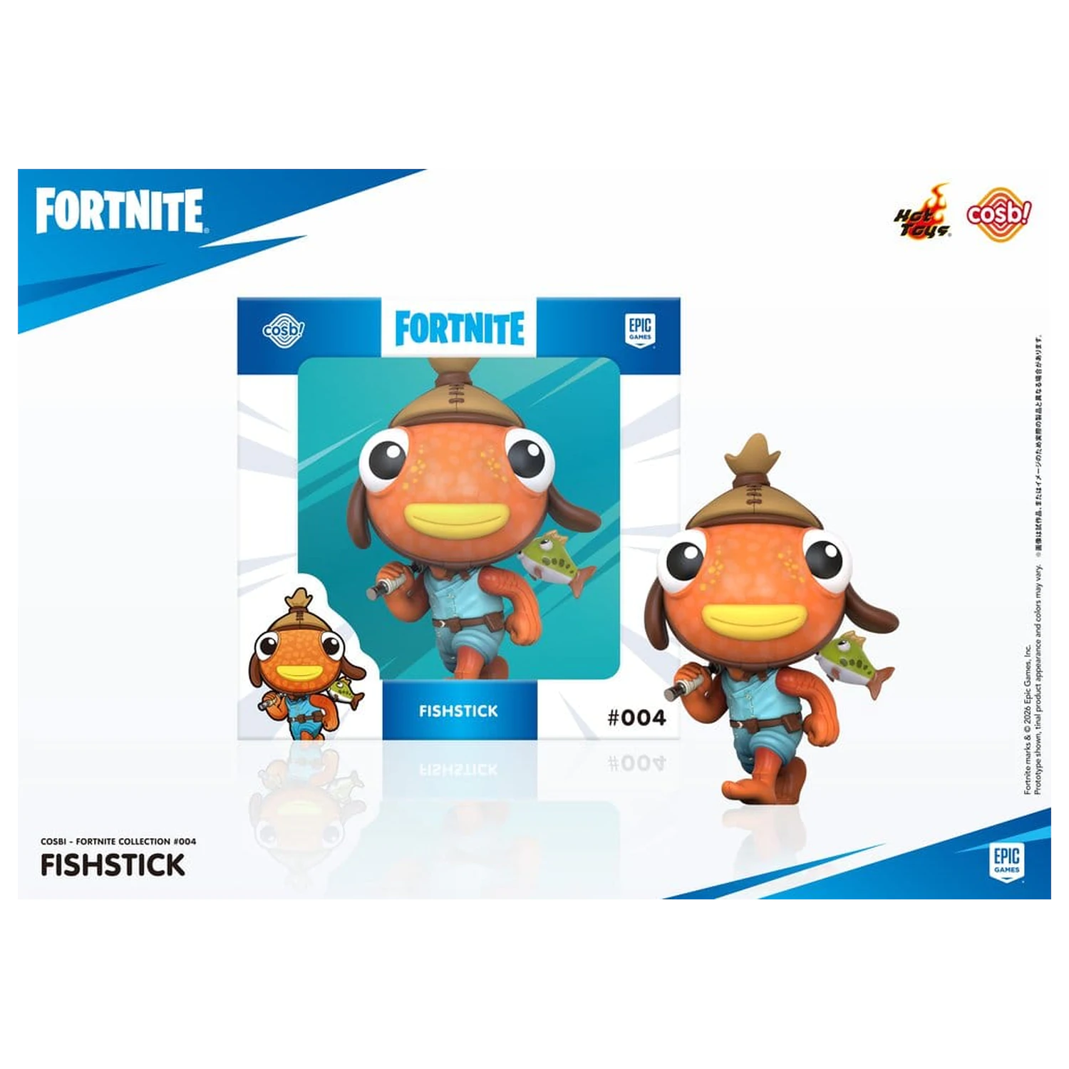 Fortnite Cosbi Mini figúrka Fishstick 8 cm produktová fotografia