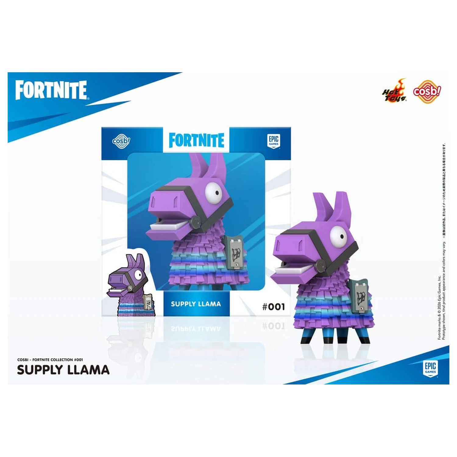 Fortnite Cosbi Mini figúrka Supply Llama 8 cm produktová fotografia