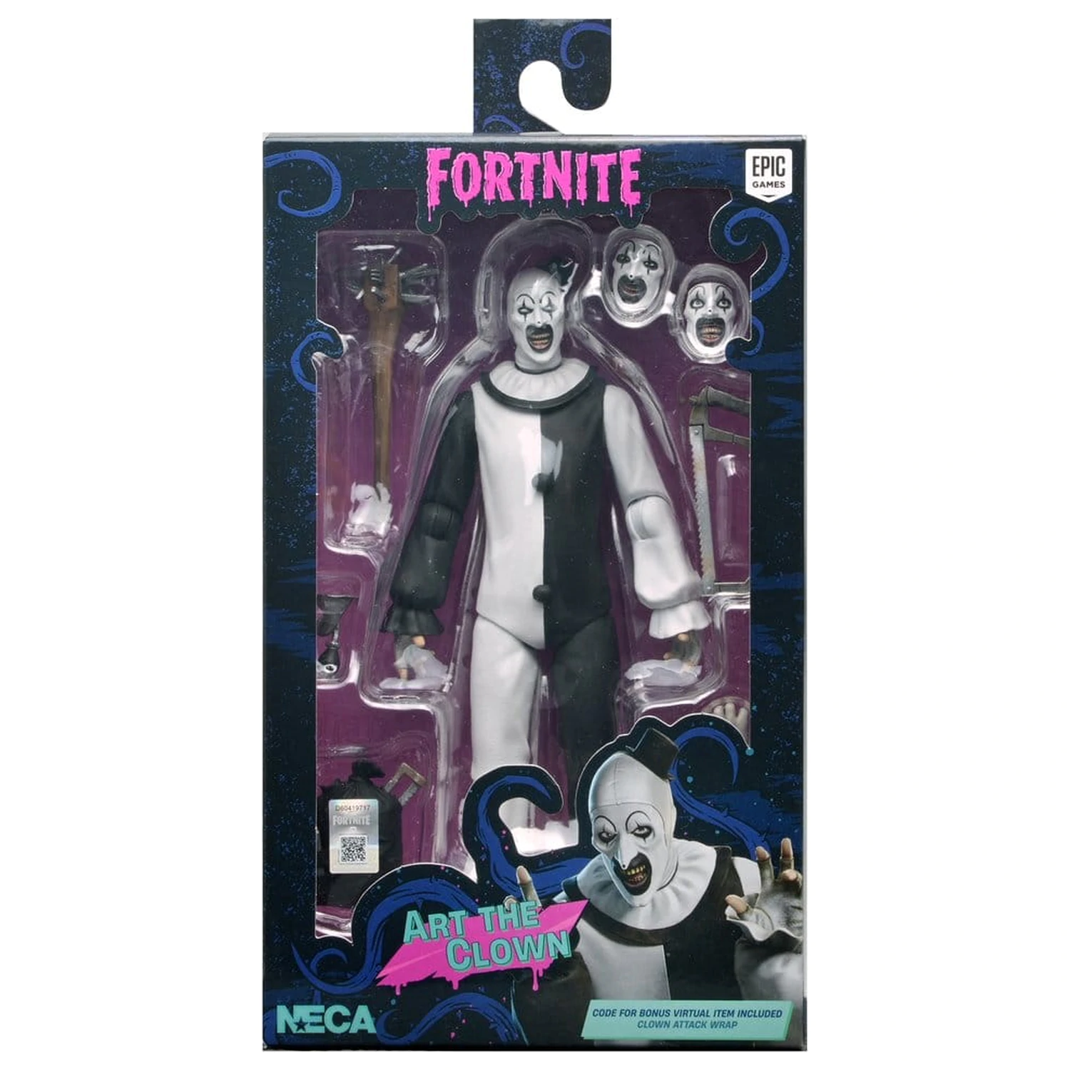 Fortnite: Fortnitemares akčná figúrka Art the Clown 18 cm produktová fotografia