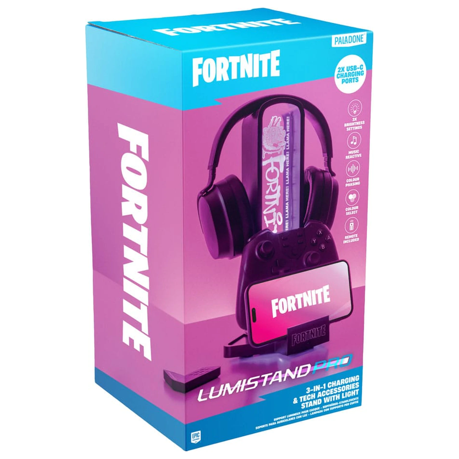 Fortnite Stojan na slúchadlá na stôl so svetlom 30 cm produktová fotografia