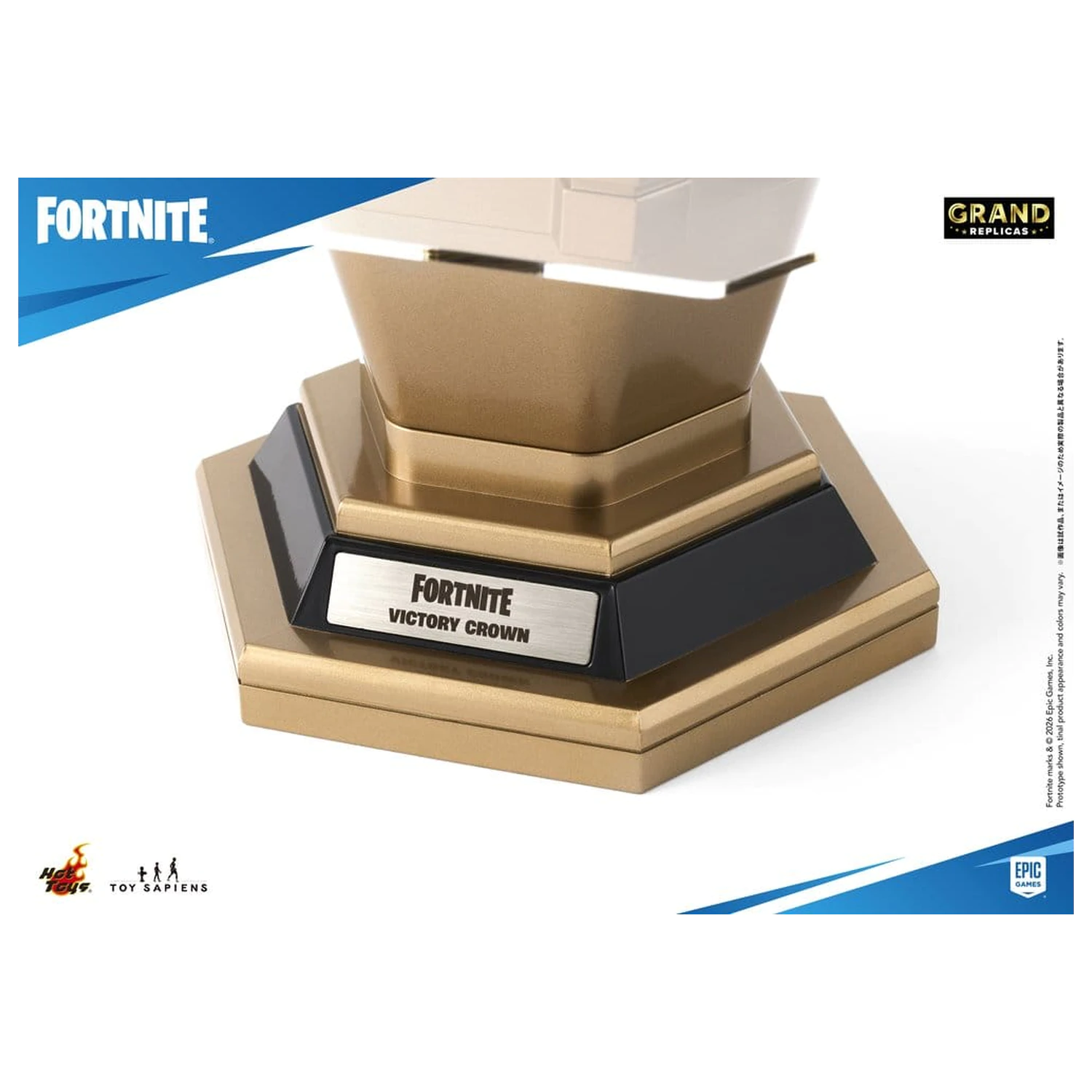 Fortnite Grand Replicas replika 1/1 víťaznej koruny produktová fotografia