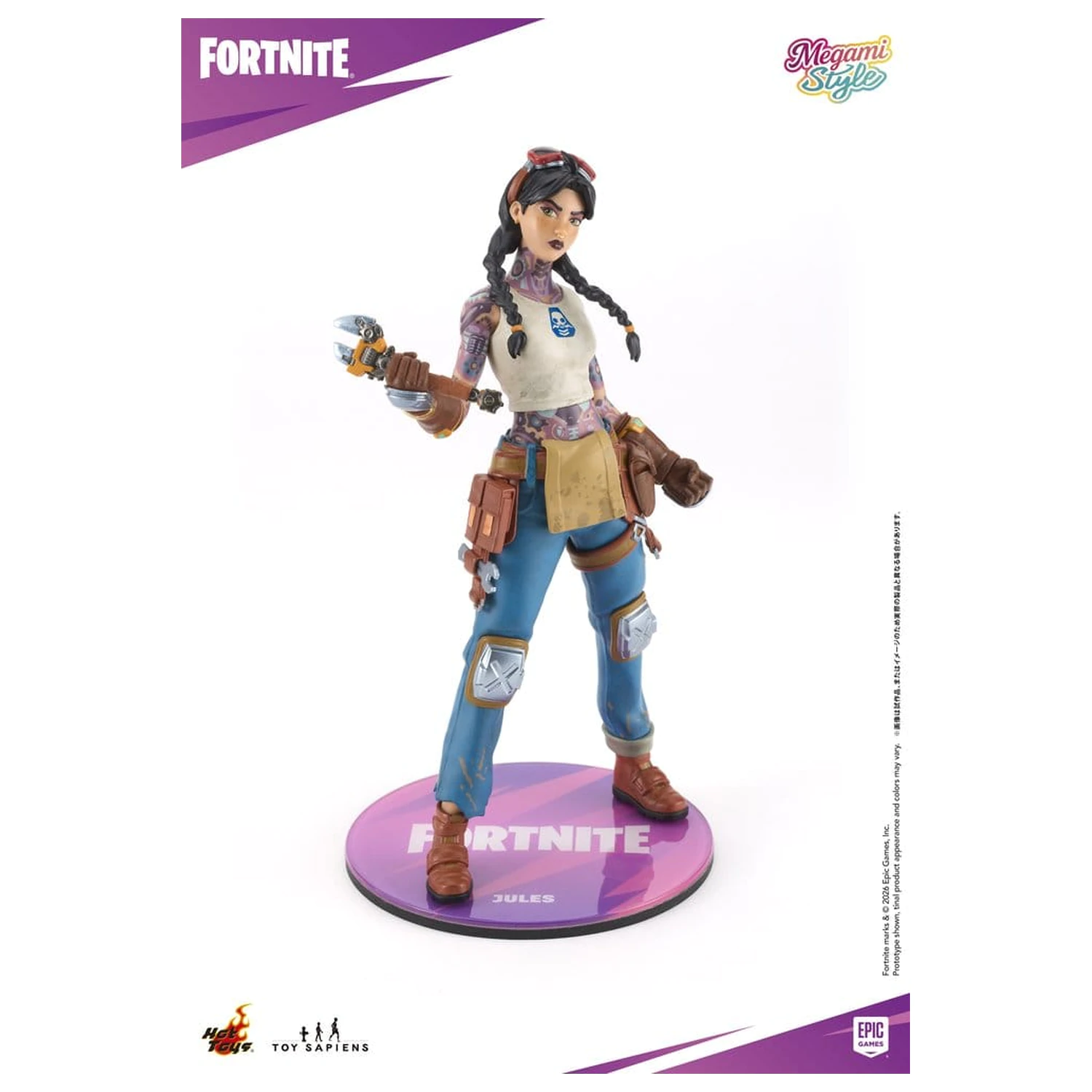 Fortnite Megami Style PVC figúrka 1/9 Jules 22 cm produktová fotografia