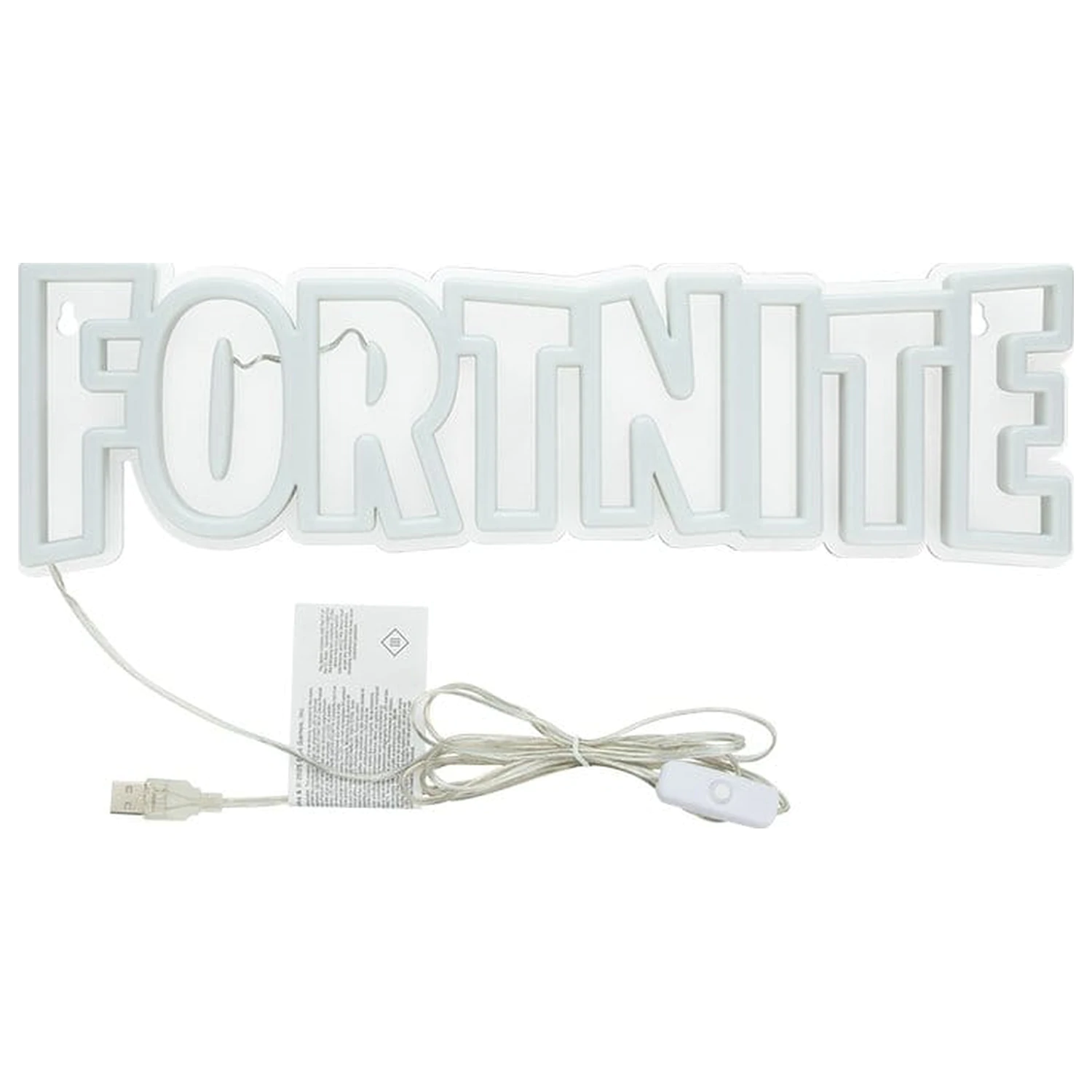 Fortnite svetlo na stenu LED neón 40 cm produktová fotografia