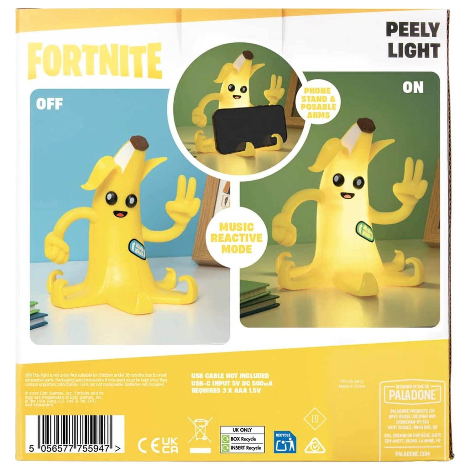 Fortnite Light Peely 20 cm produktová fotografia